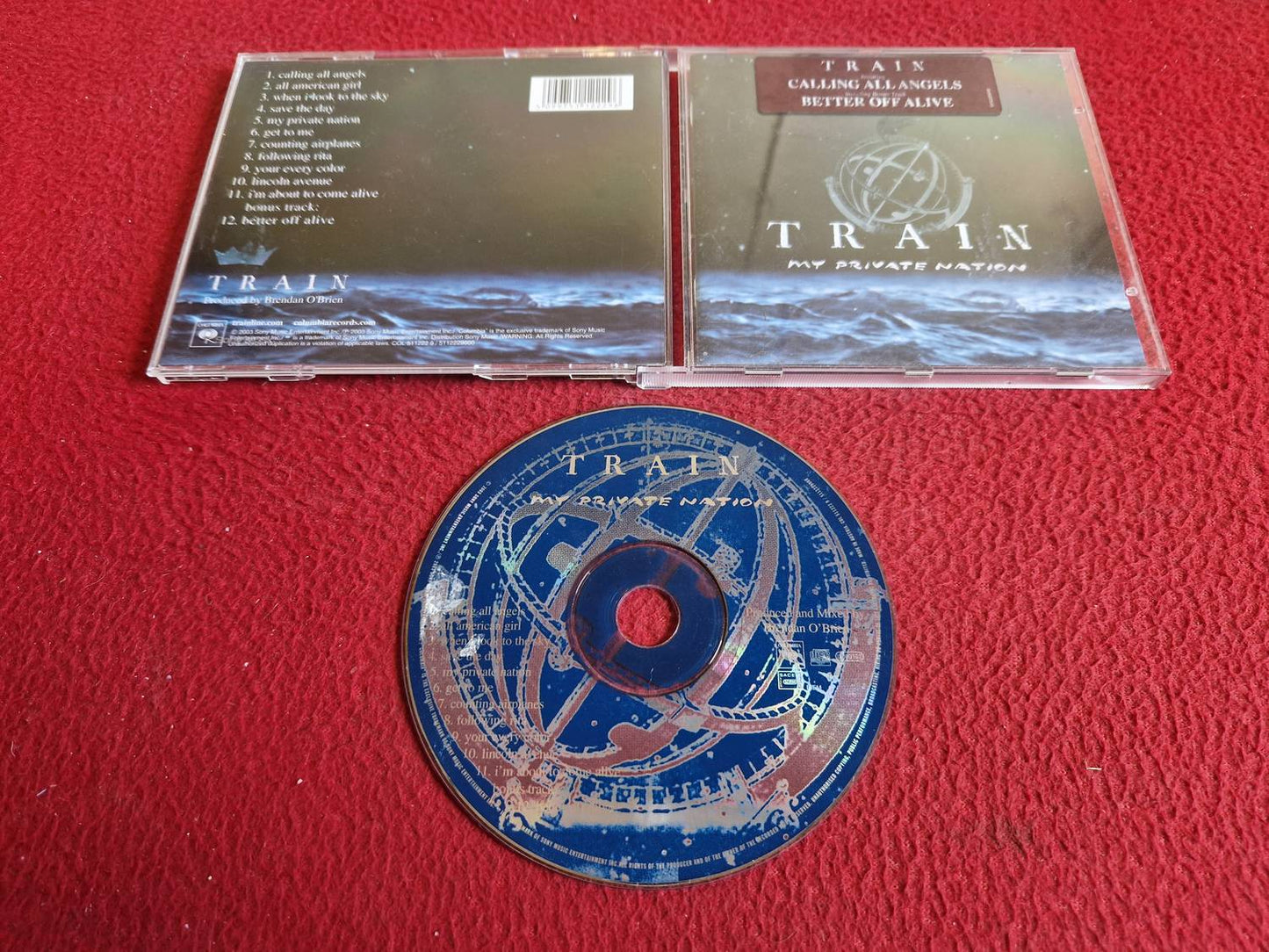 TRAIN MY PRIVATE NATION CD