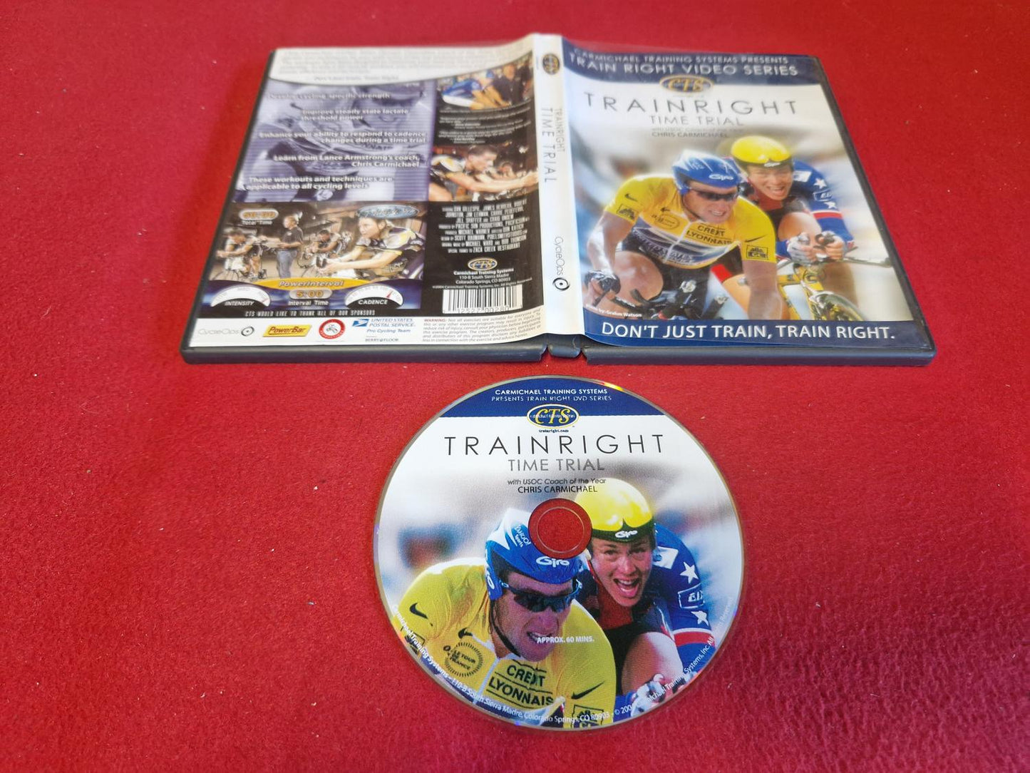 TRAINRIGHT TIME TRIAL till DVD