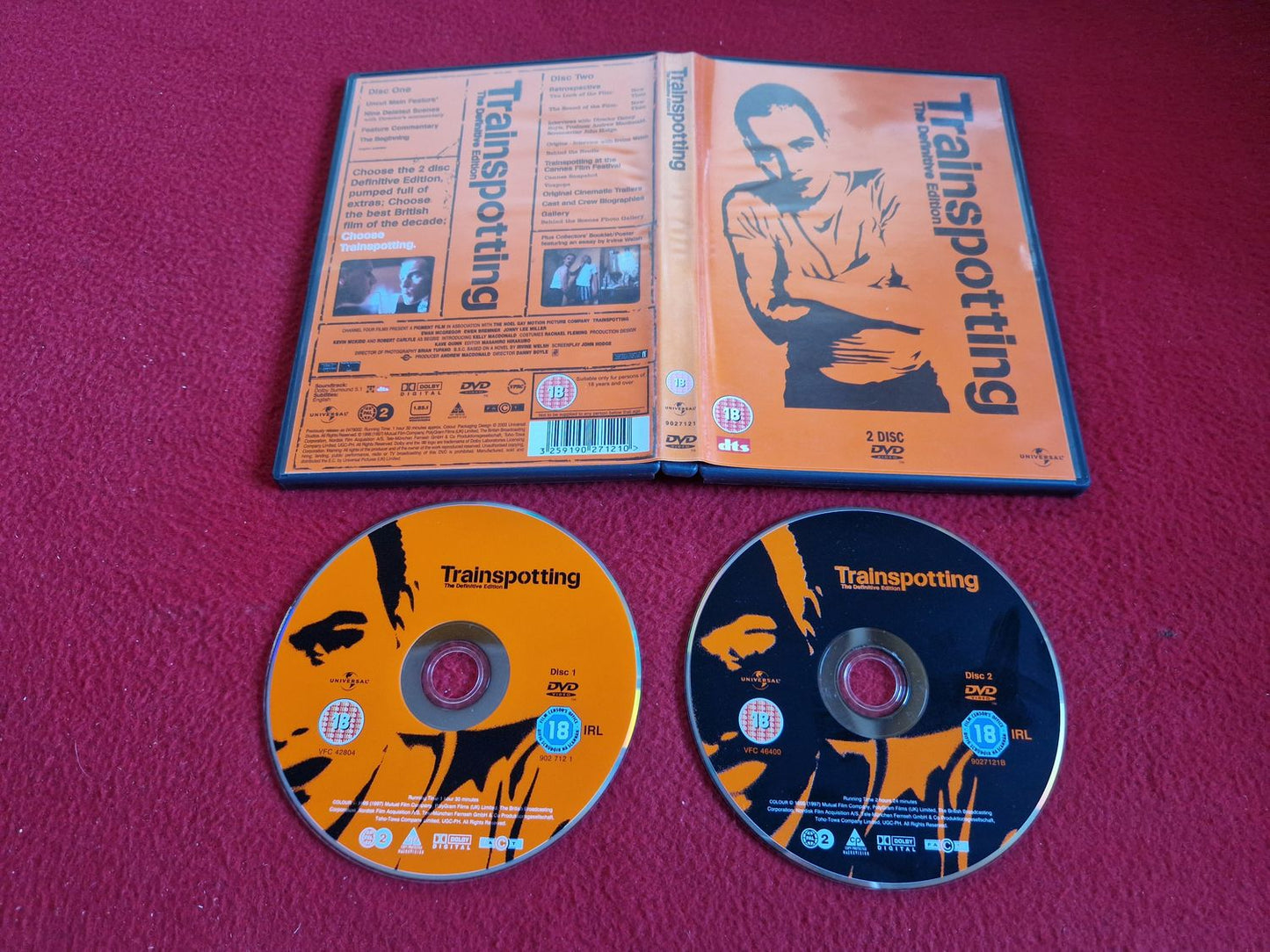 TRAINSPOTTING DVD