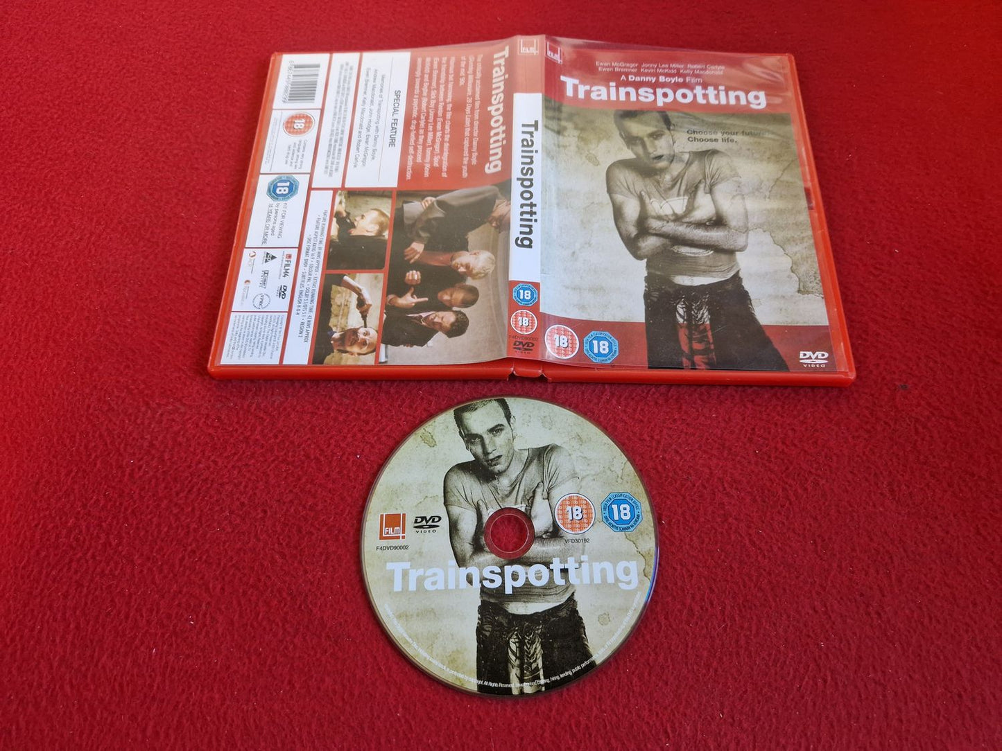 TRAINSPOTTING DVD