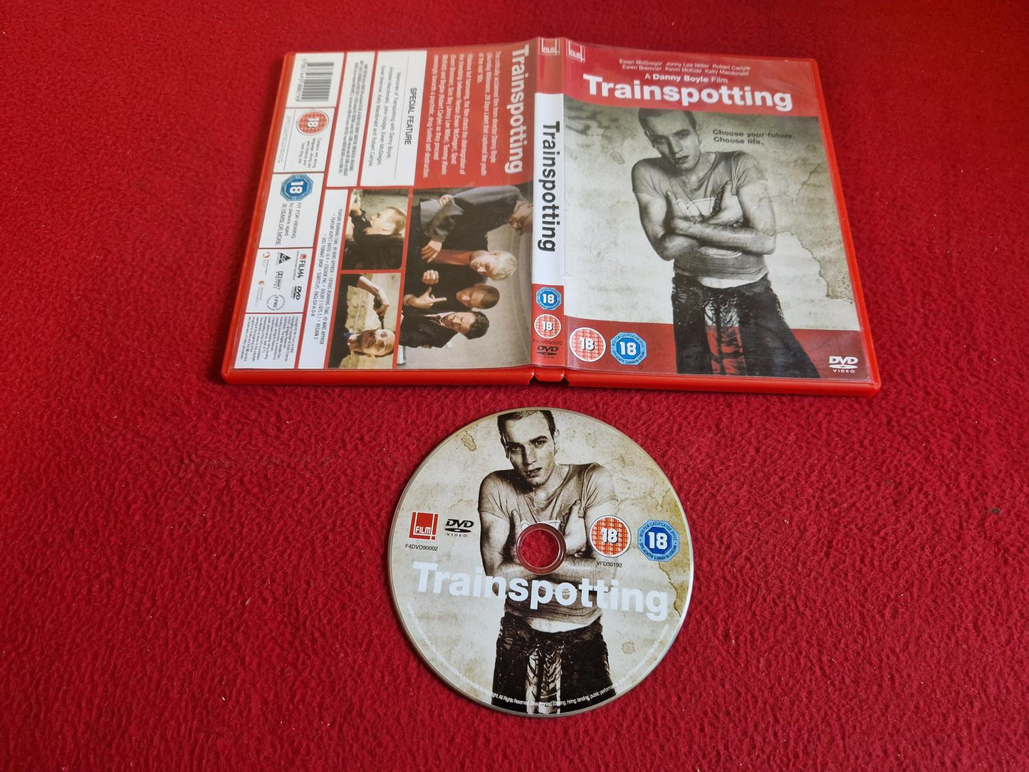 TRAINSPOTTING DVD