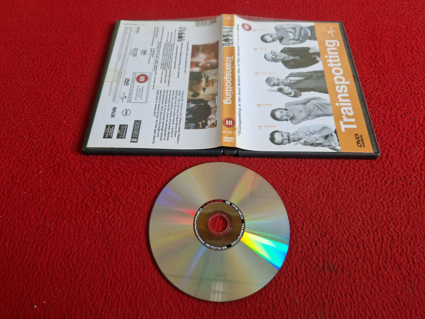 TRAINSPOTTING DVD