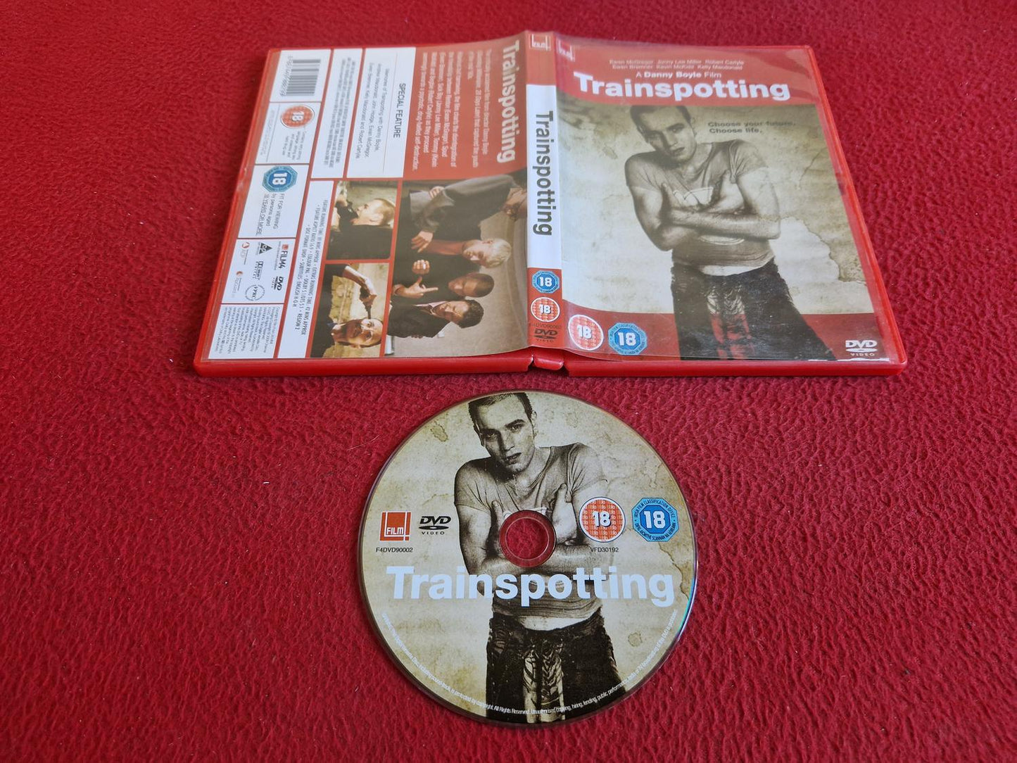 TRAINSPOTTING DVD