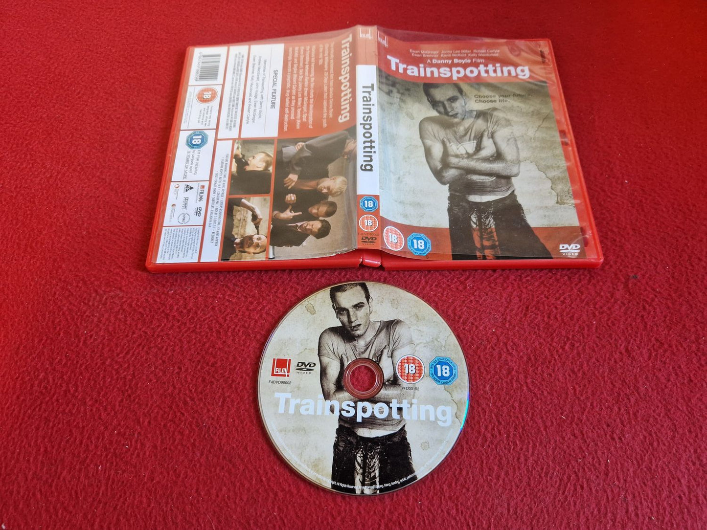 TRAINSPOTTING DVD