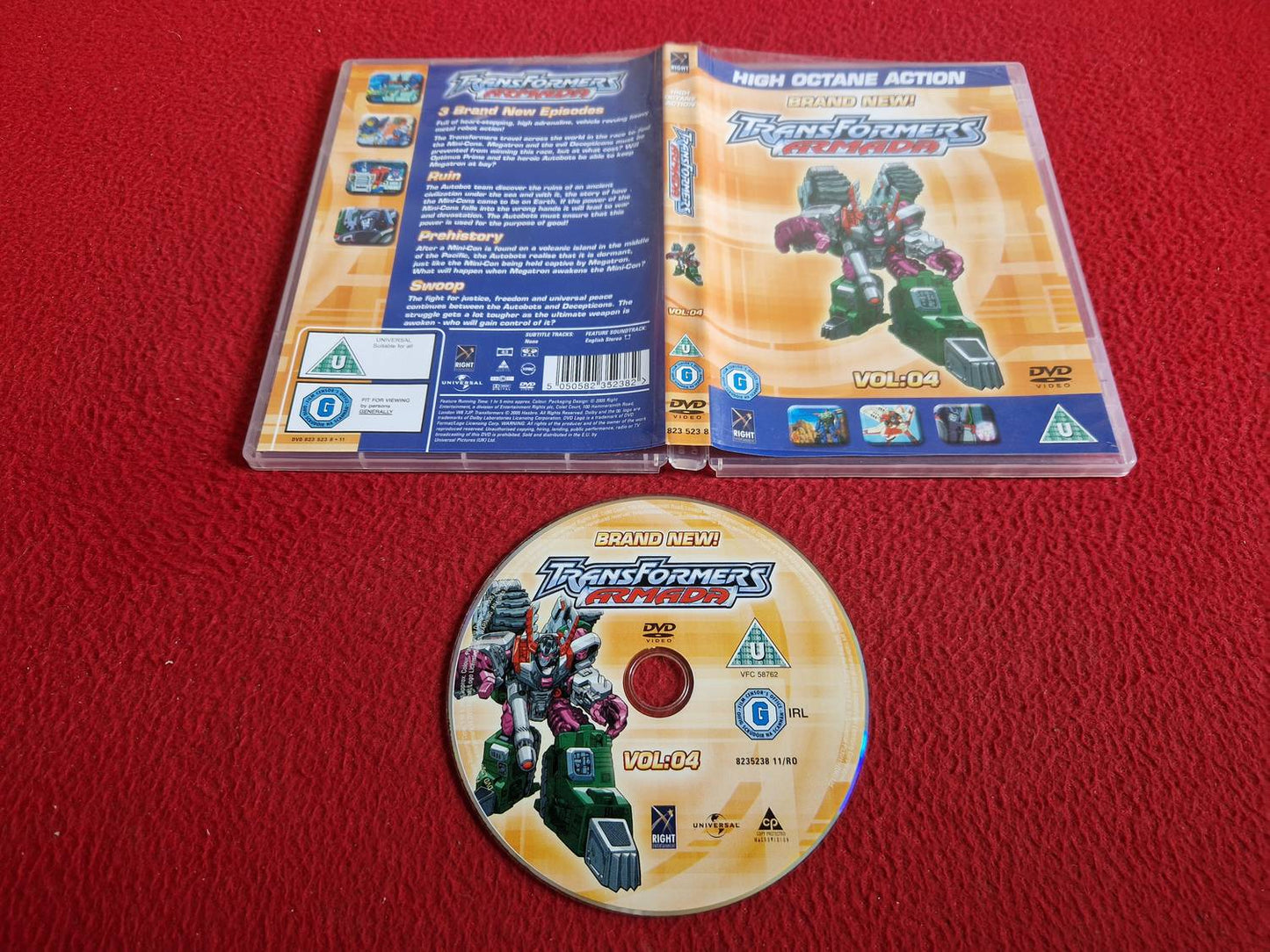 TRANSFORMERS ARMADA VOL:04 DVD