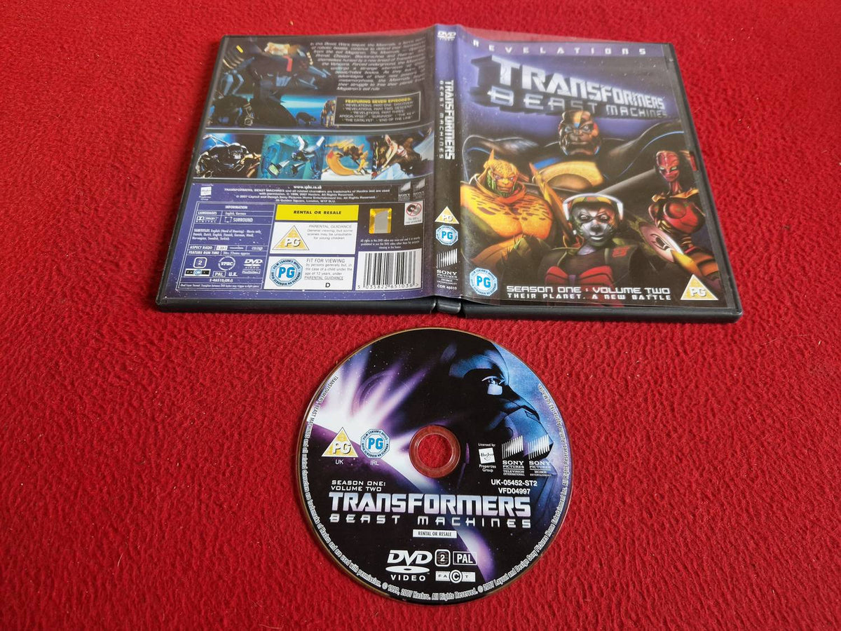 TRANSFORMERS BEAST MACHINES SEASON 1 VOLUME 2 DVD