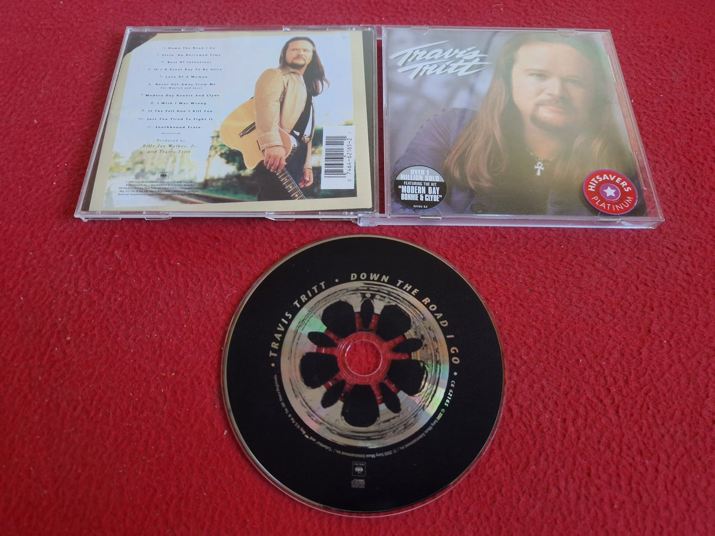 TRAVIS TRITT DOWN THE ROAD I GO CD