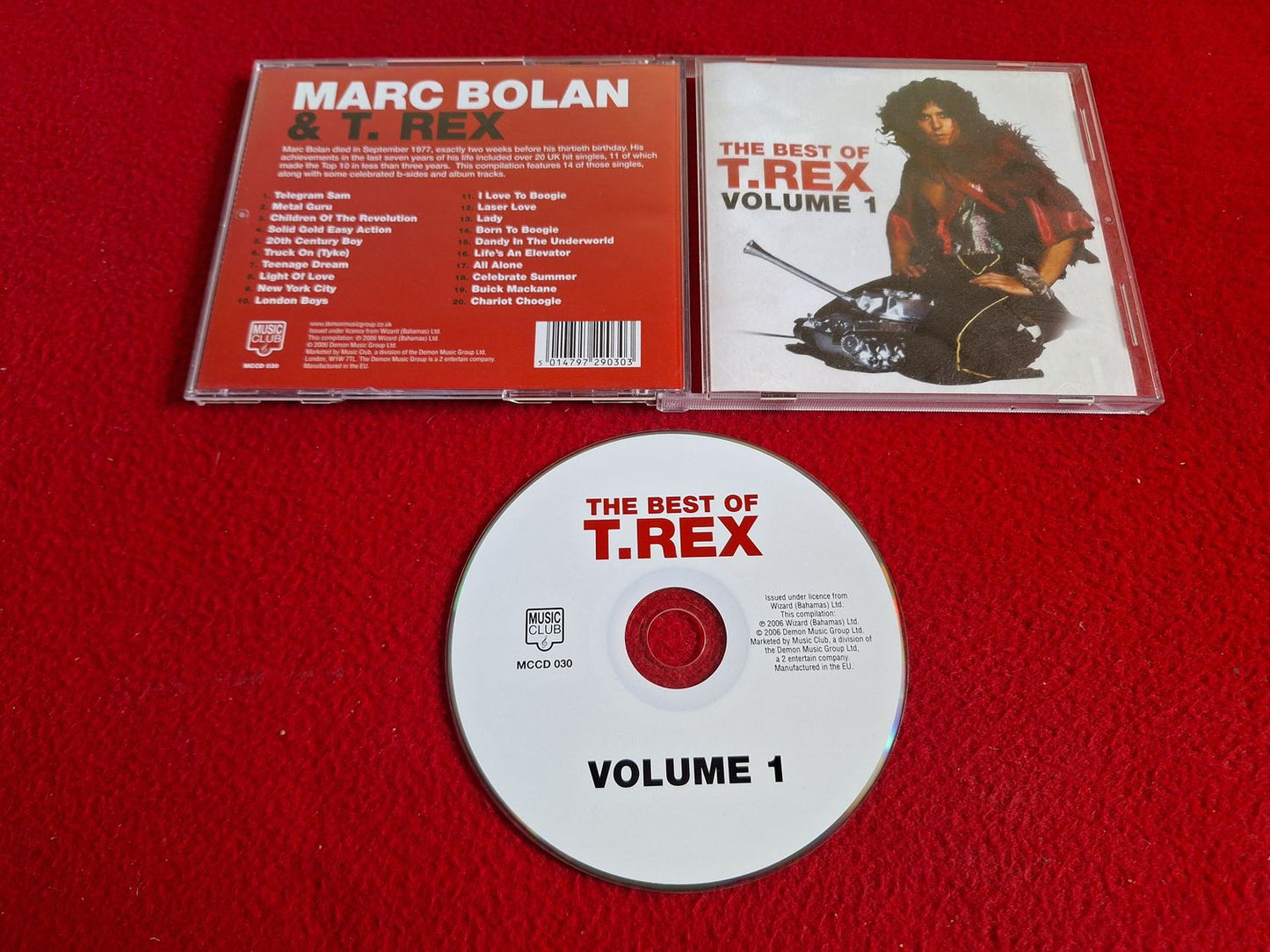 T.REX THE BEST OF VOLUME 1 CD