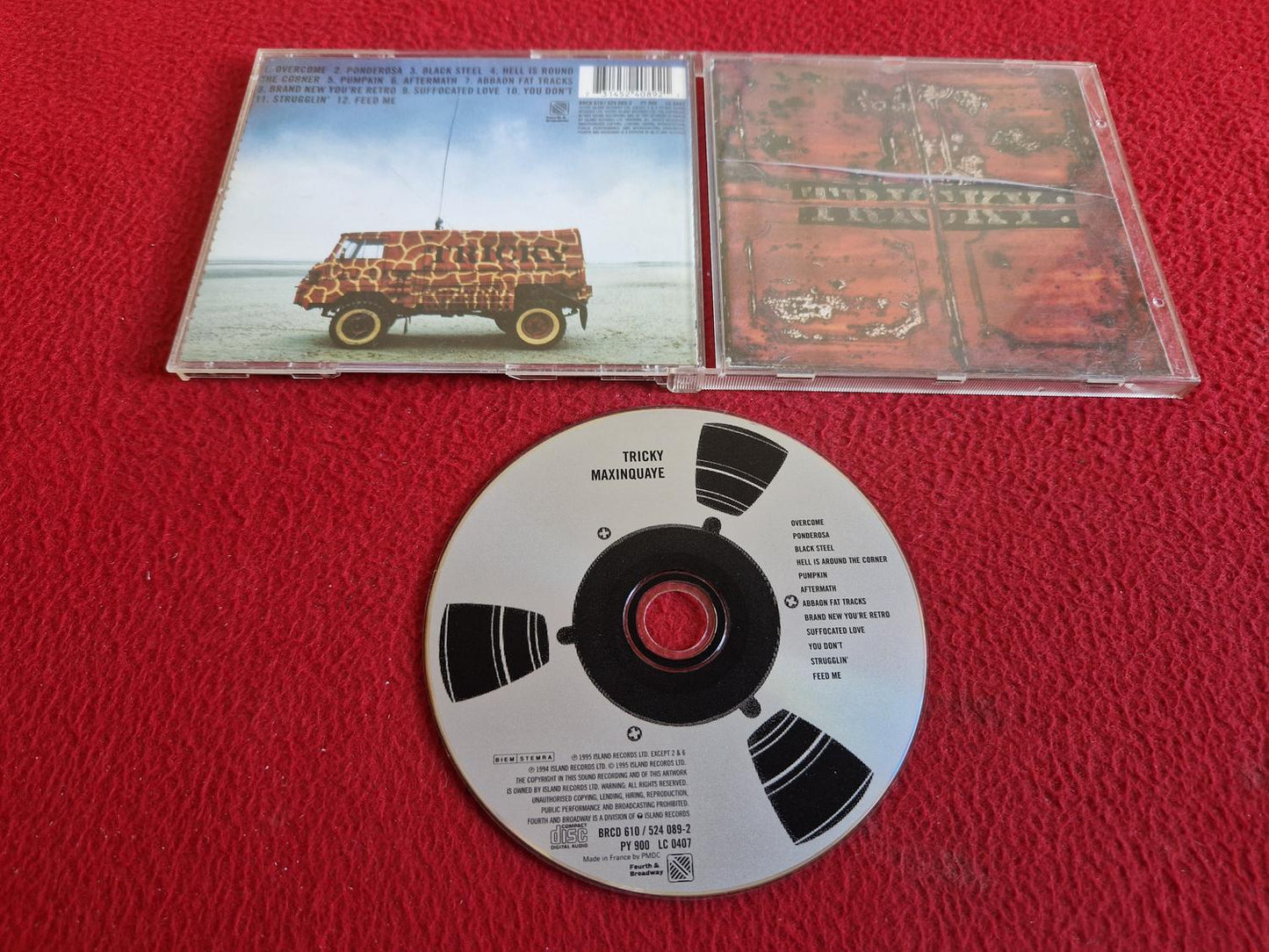 TRICKY MAXINQAYE CD