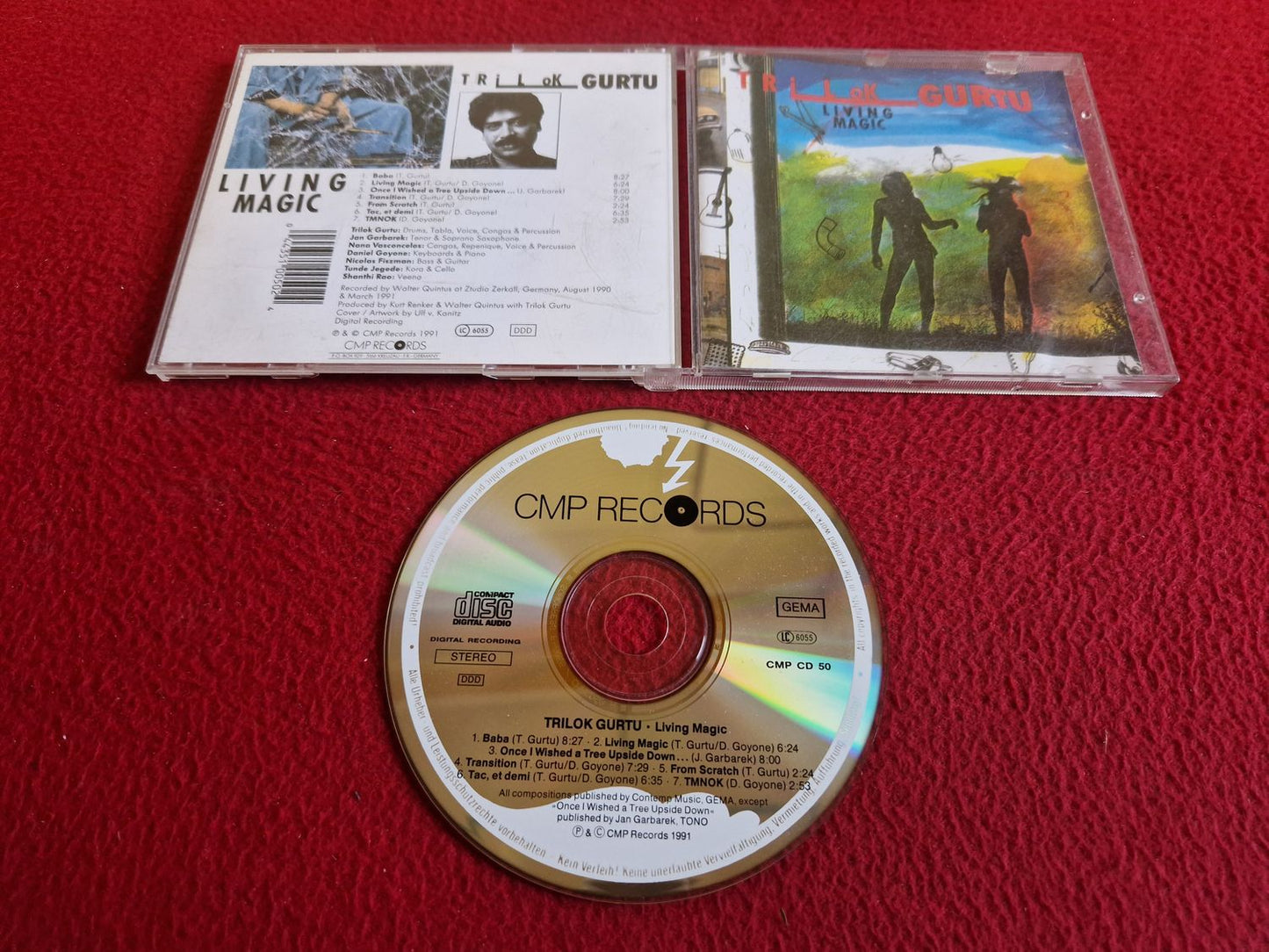 TRILOK GURTU LIVING MAGIC CD