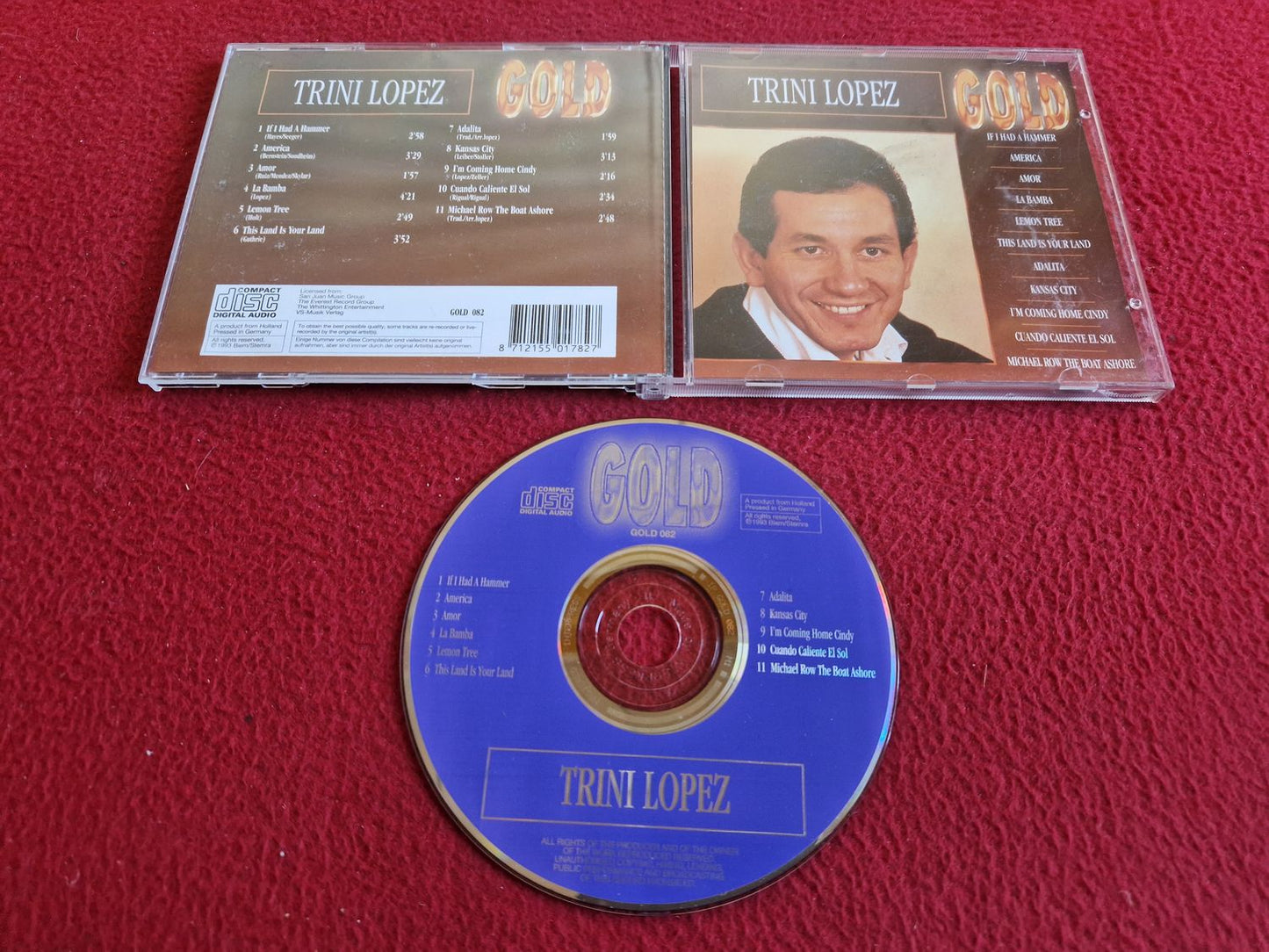 TRINI LOPEZ GOLD CD