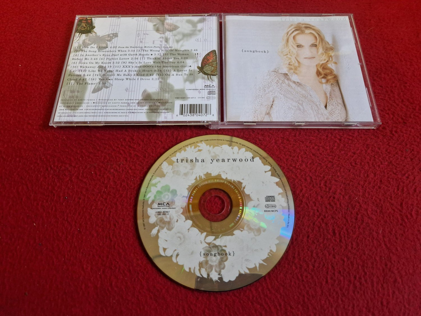 TRISHA YEARWOOD SONGBOOK CD