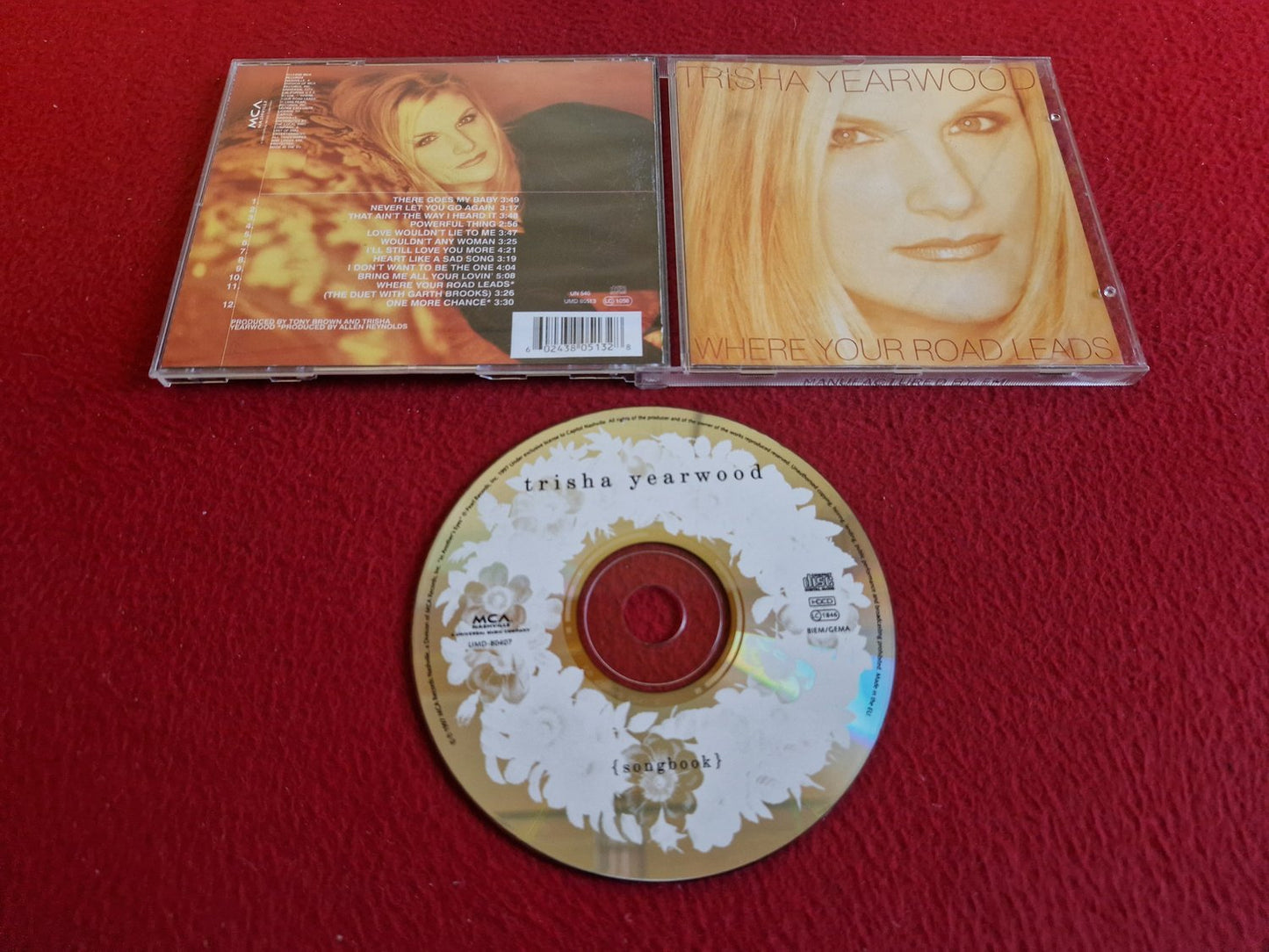 TRISHA YEARWOOD WHERE YOUR ROAD LEADS CD