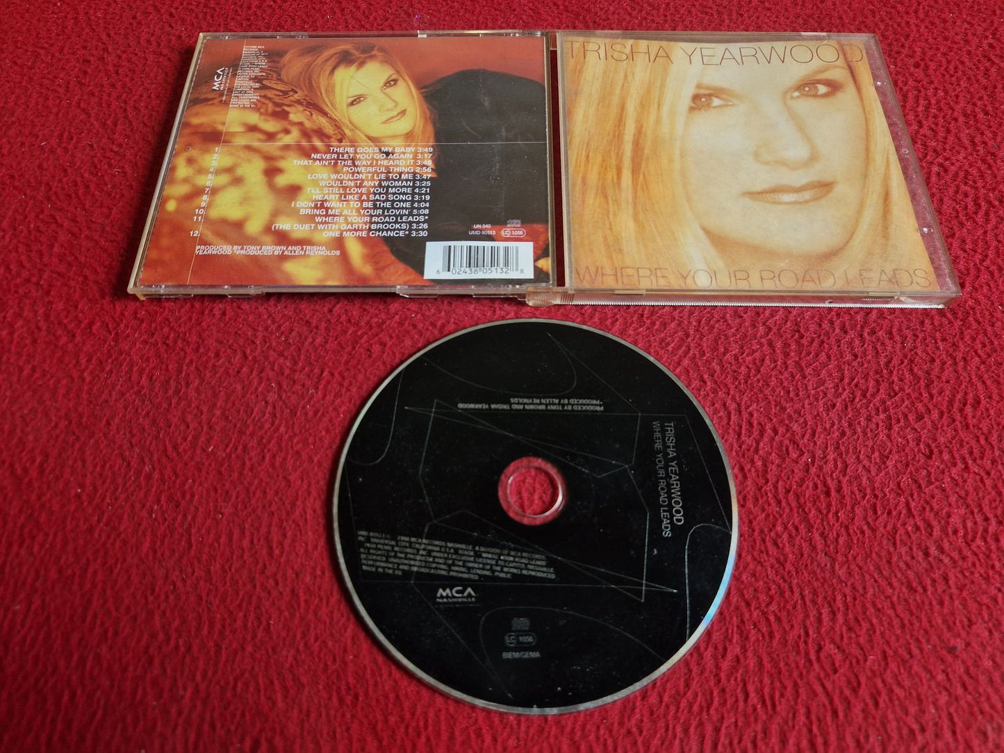 TRISHA YEARWOOD WHERE YOUR ROAD LEADS CD
