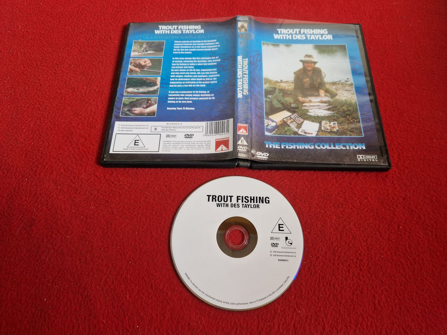 TROUT FISHING WITH DES TAYLOR DVD