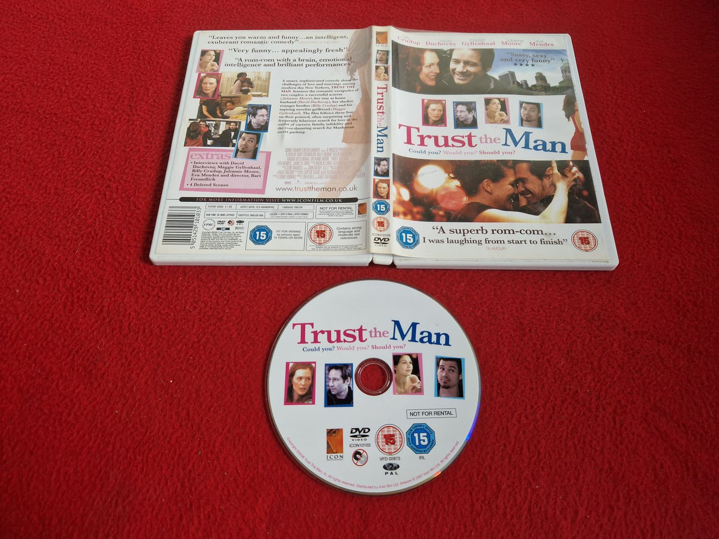 TRUST THE MAN DVD