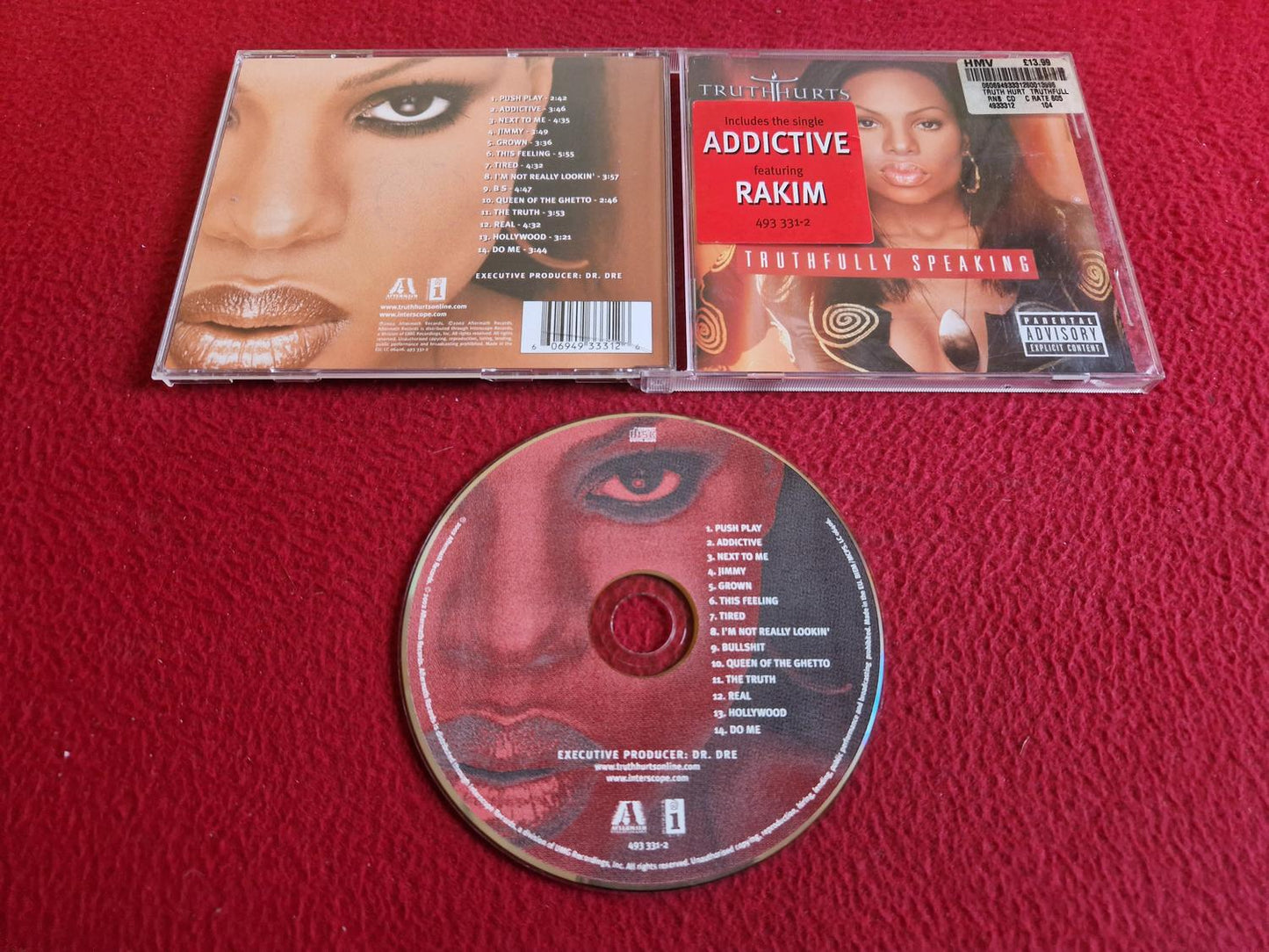 TRUTH HURTS TRUTHFULLY SPEAKING CD