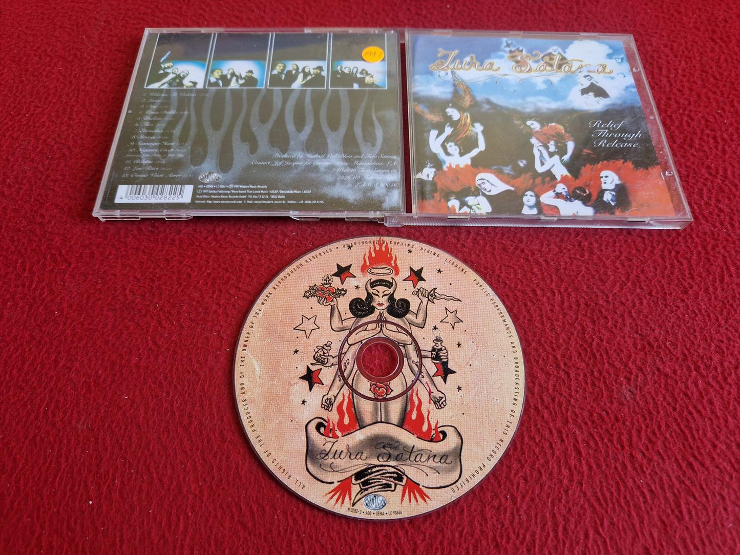 TURA SATANA RELIEF THROUGH RELEASE CD