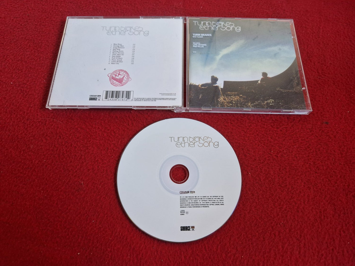 TURIN BRAKES ETHER SONG CD