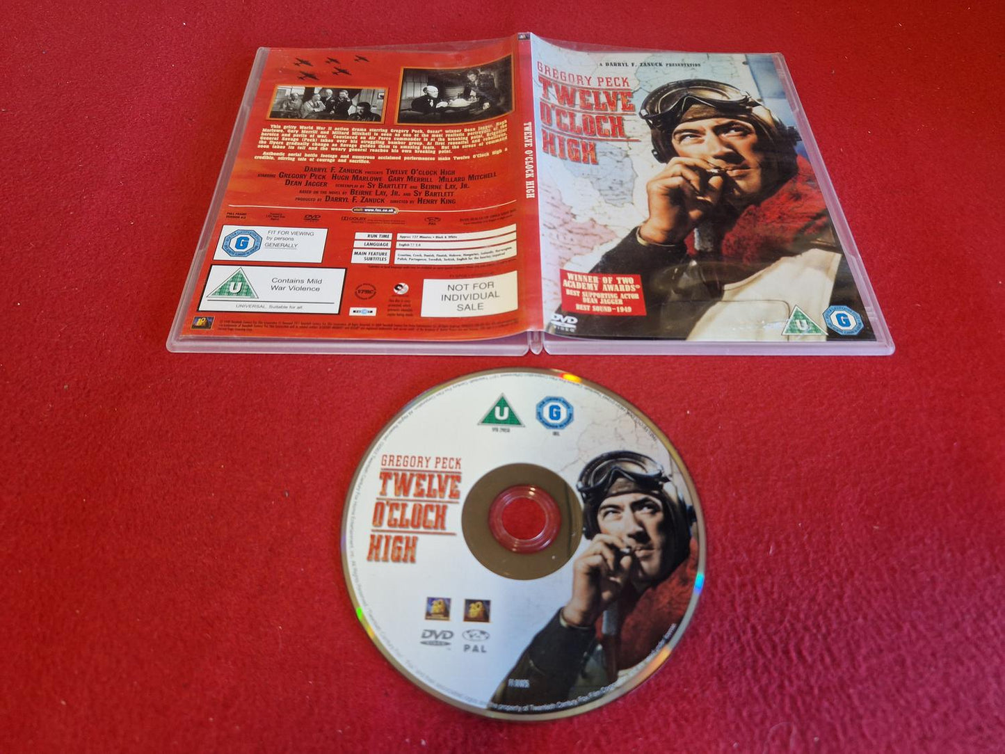 TWELVE O'CLOCK HIGH till DVD