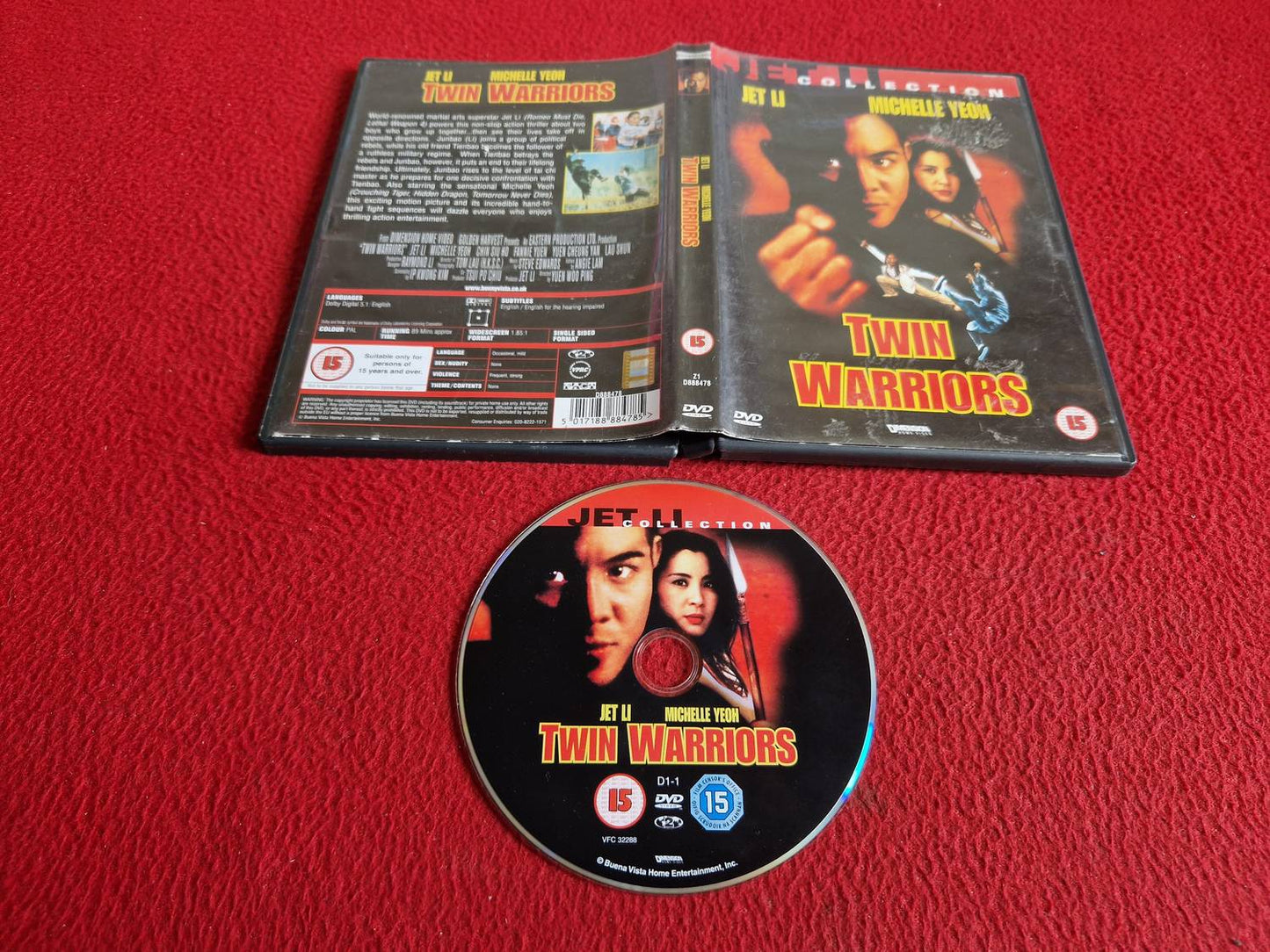 TWIN WARRIORS DVD