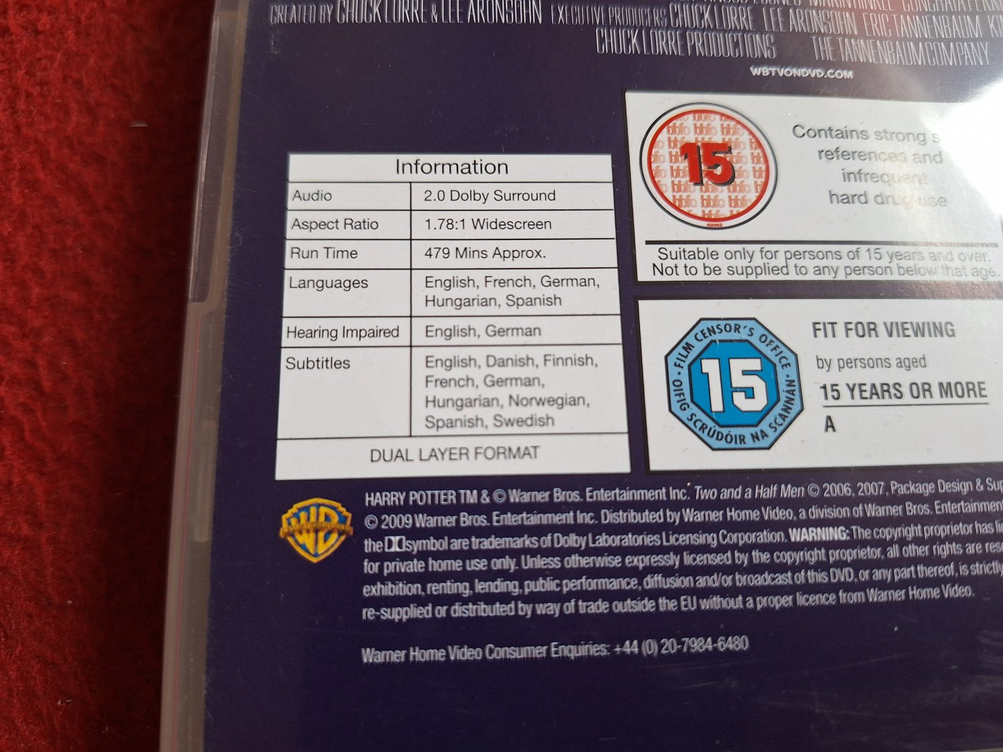 TWO AND A HALF MEN SEASON 4 BOX DVD