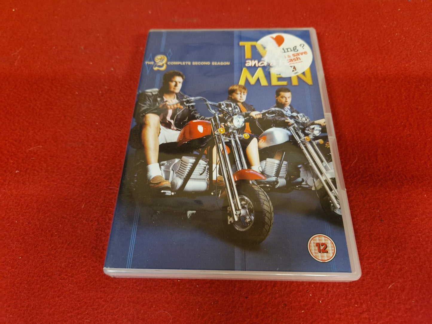 TWO AND A HALF MEN THE COMPLETE SEASON 2 BOX till DVD