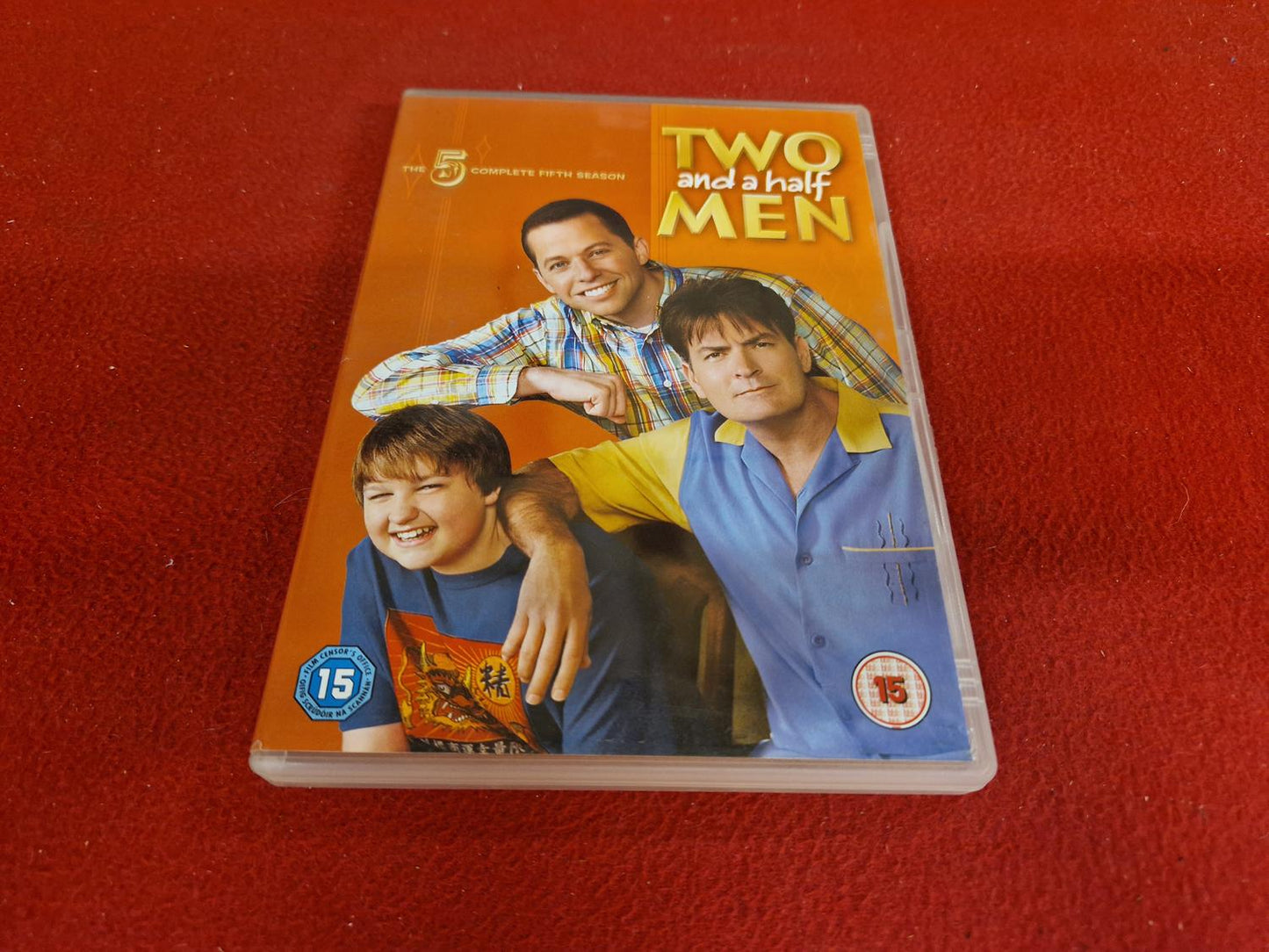 TWO AND A HALF MEN THE COMPLETE SEASON 5 BOX till DVD