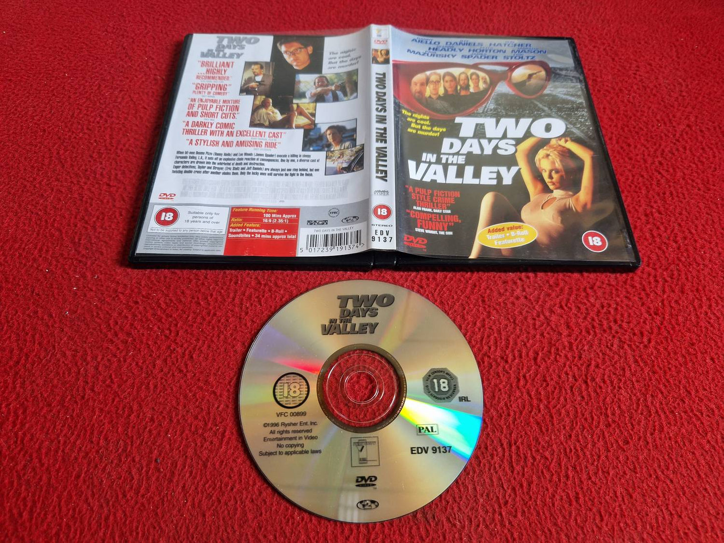 TWO DAYS IN THE VALLEY DVD