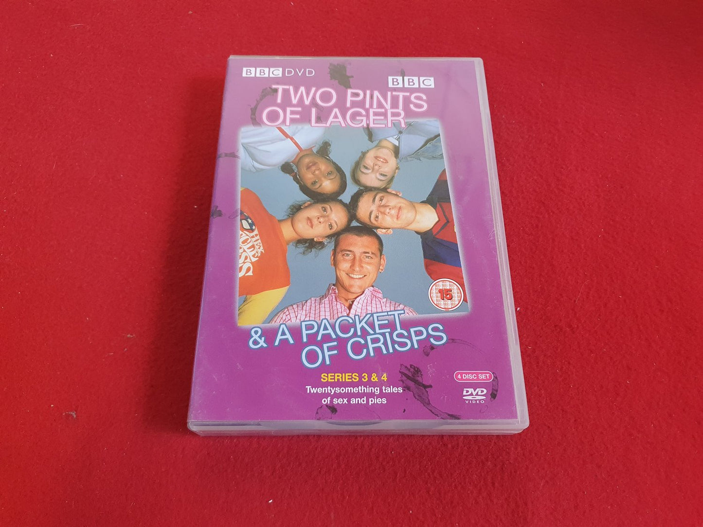 TWO PINTS & A PACKET OF CRISPS SERIES 3 & 4 BOX till DVD