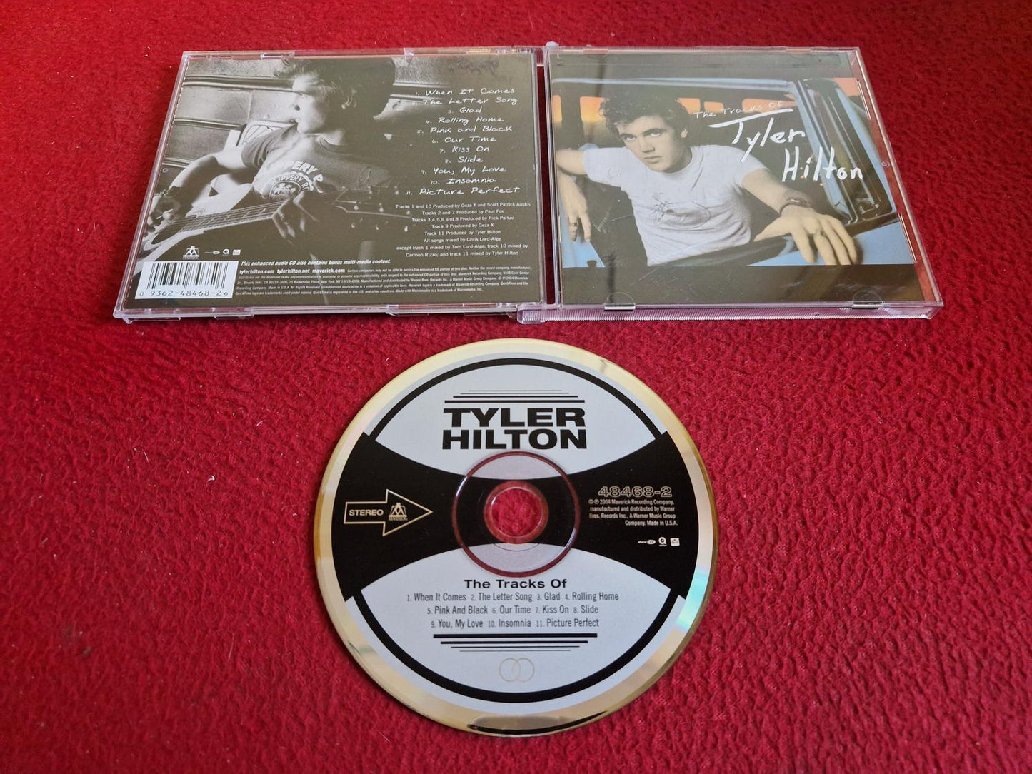 TYLER HILTON THE TRACKS OF CD