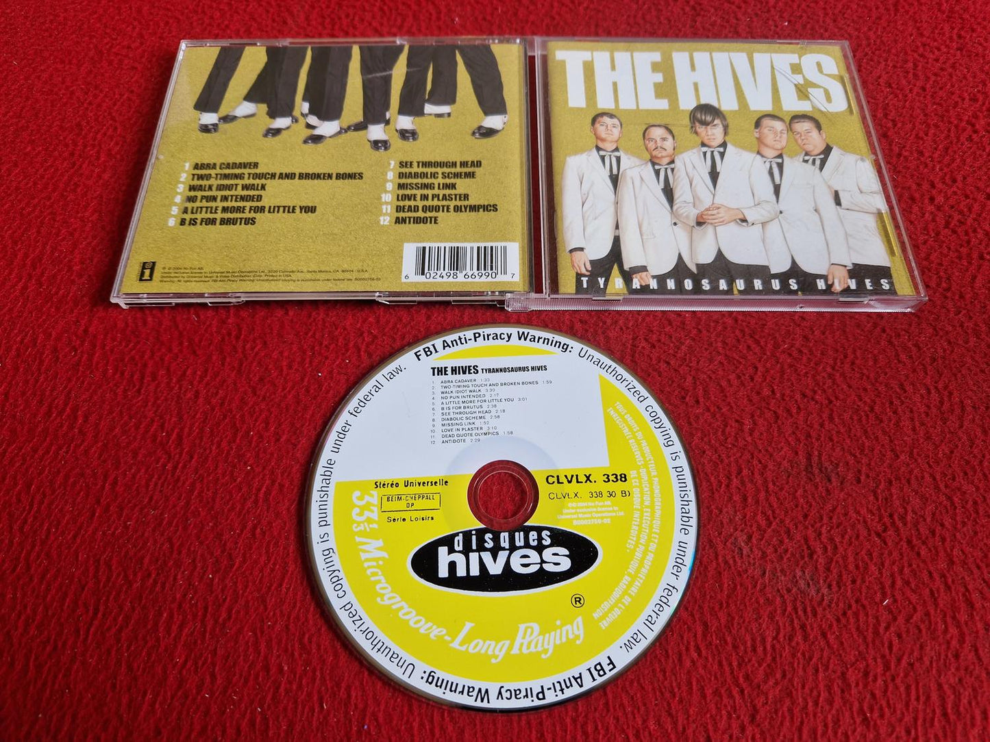 TYRANNOSAURUS HIVES CD