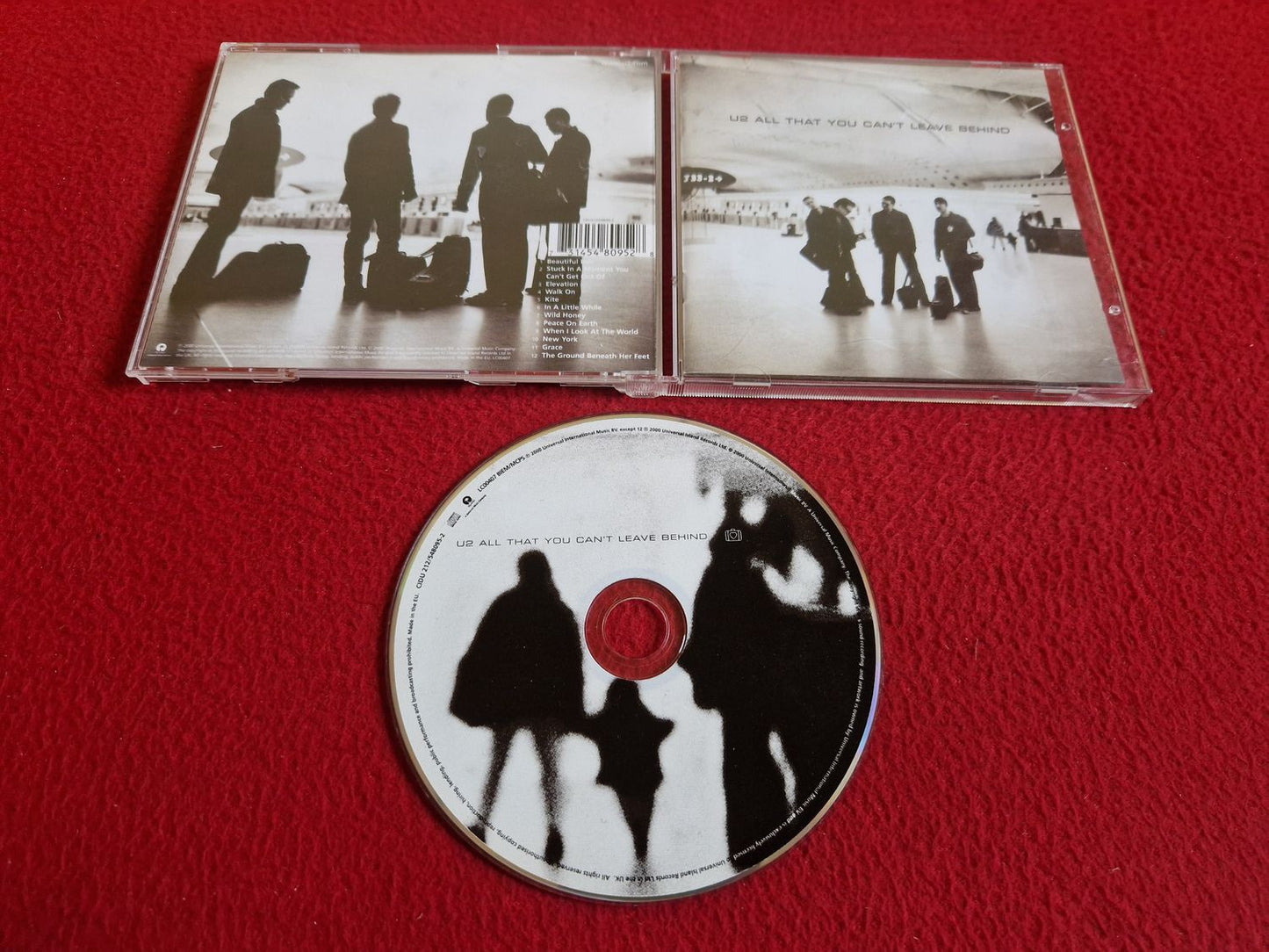 U2 ALL THAT YOU CAN'T LEAVE BEHIND CD