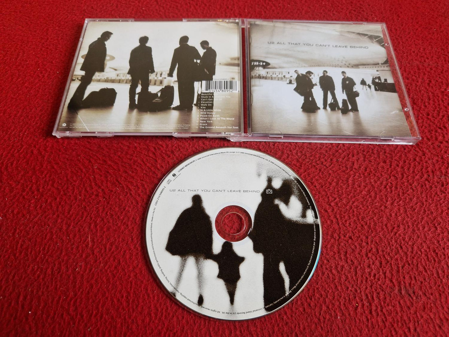 U2 ALL THAT YOU CAN'T LEAVE BEHIND CD