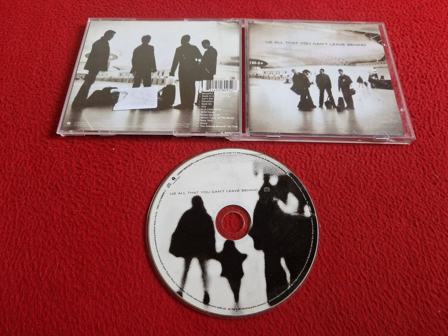 U2 ALL THAT YOU CAN'T LEAVE BEHIND CD