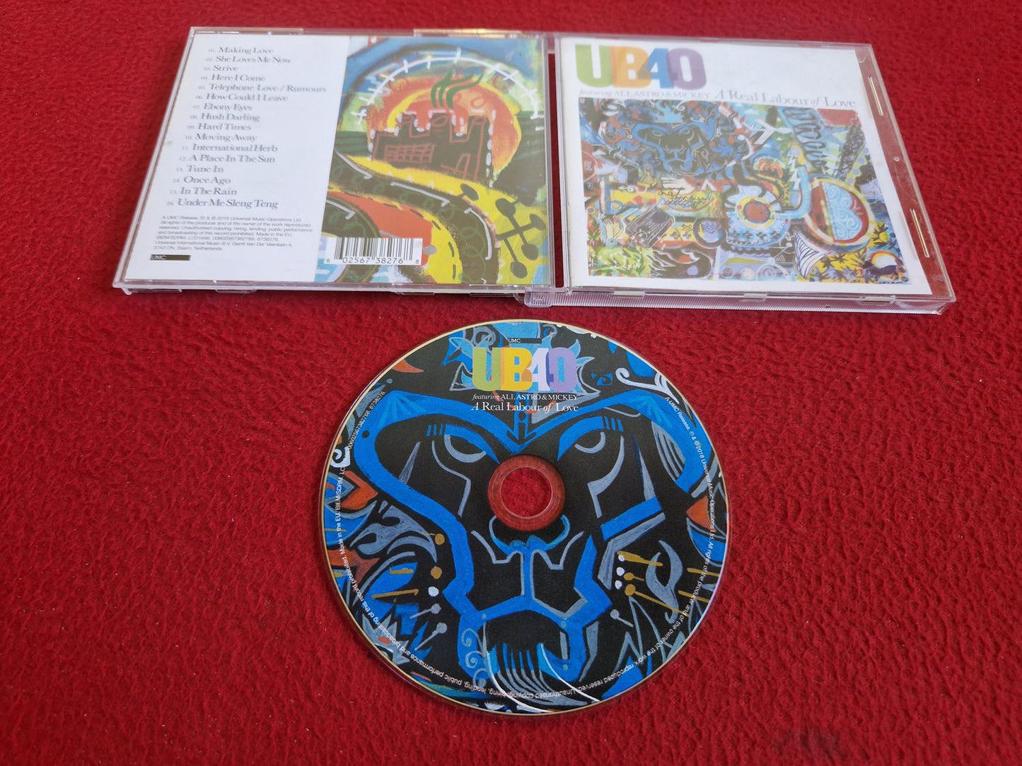 UB40 FEAT ALL ASTRO & MICKEY A REAL LABOUR OF LOVE CD
