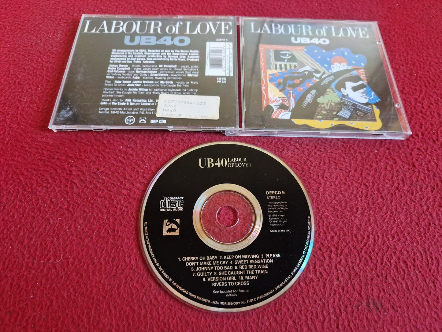 UB40 LABOUR OF LOVE CD