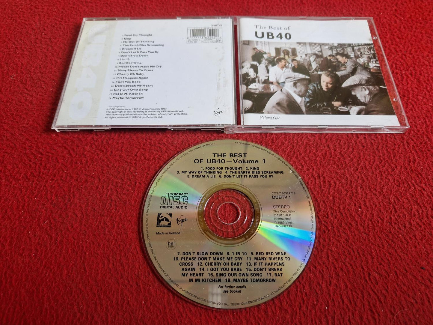 UB40 THE BEST OF CD