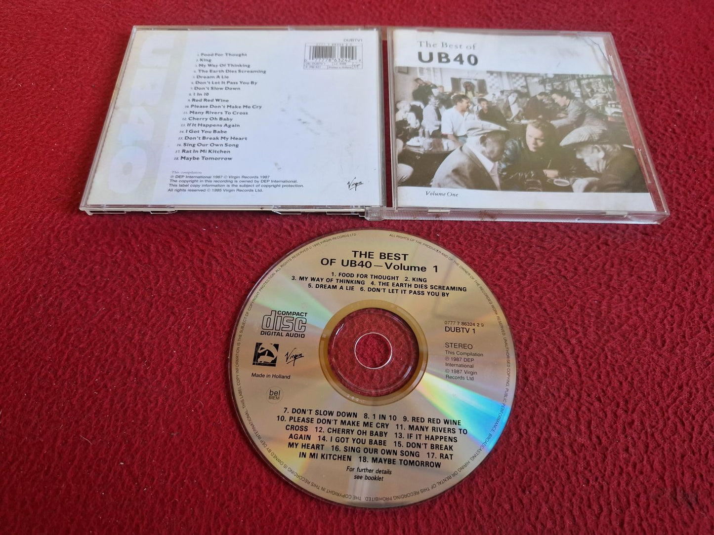 UB40 THE BEST OF CD