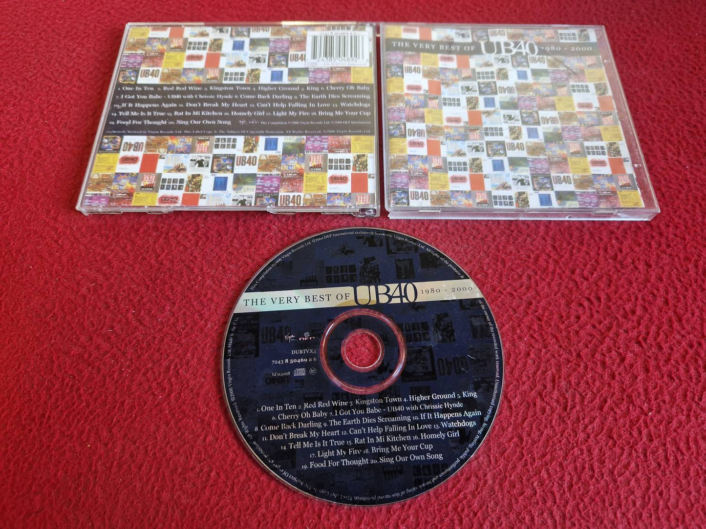 UB40 THE VERY BEST OF 1980 - 2000 CD