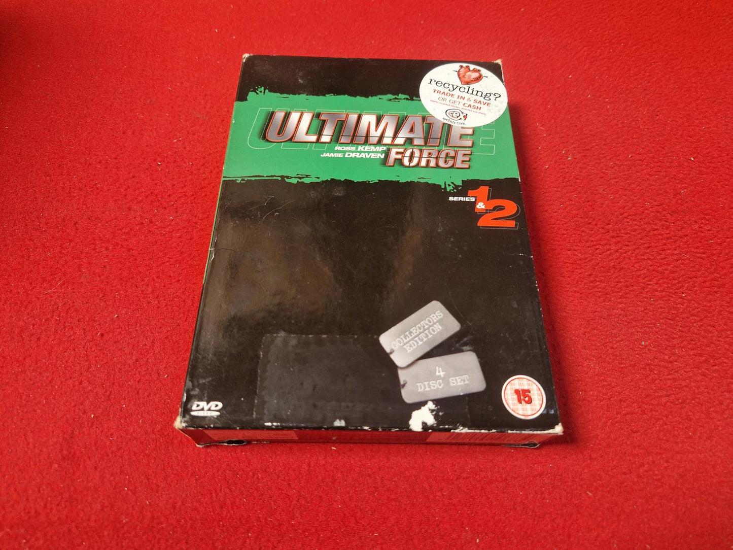 ULTIMATE FORCE SERIES 1 & 2 BOX till DVD