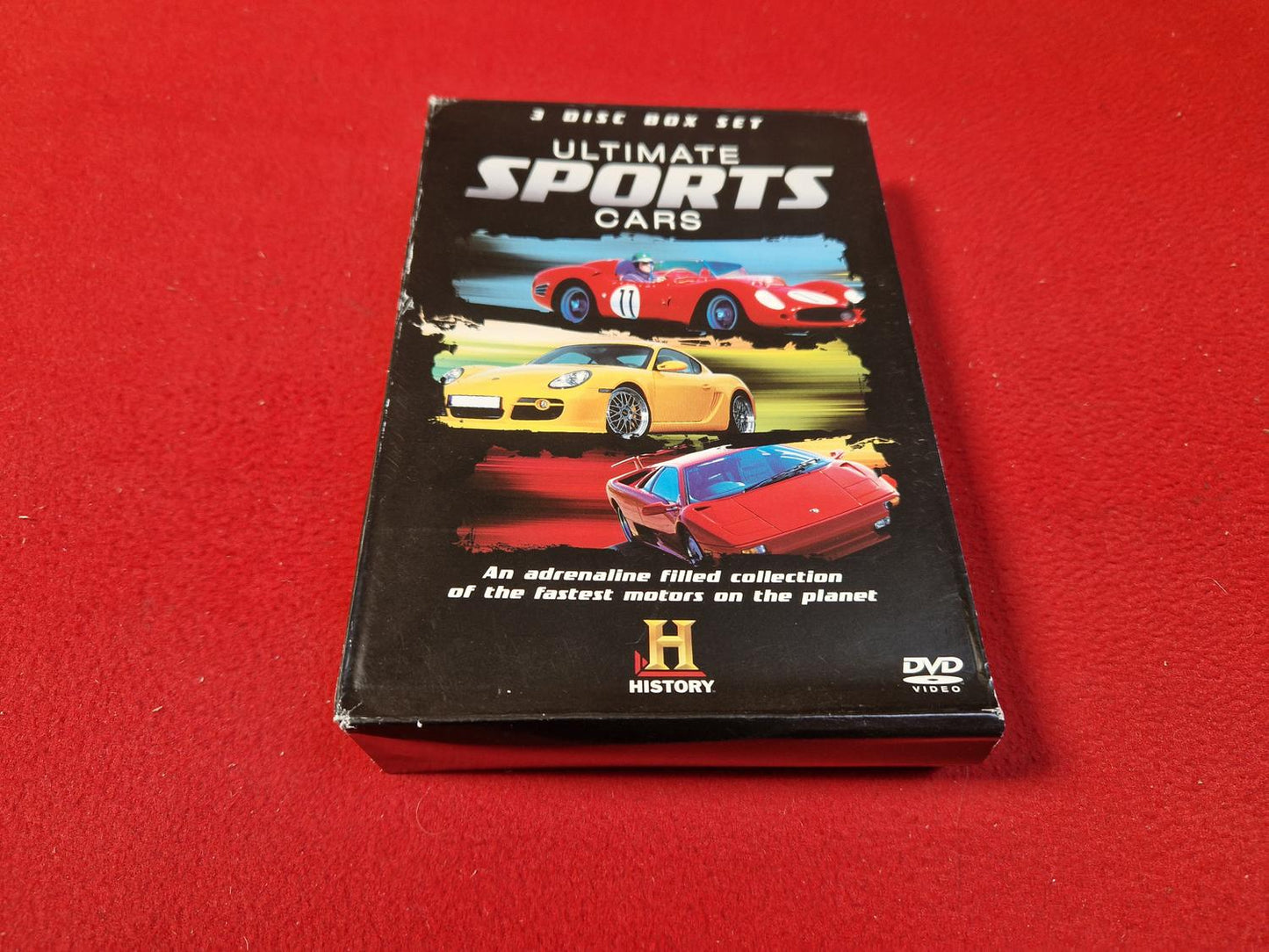 ULTIMATE SPORTS CARS BOX till DVD