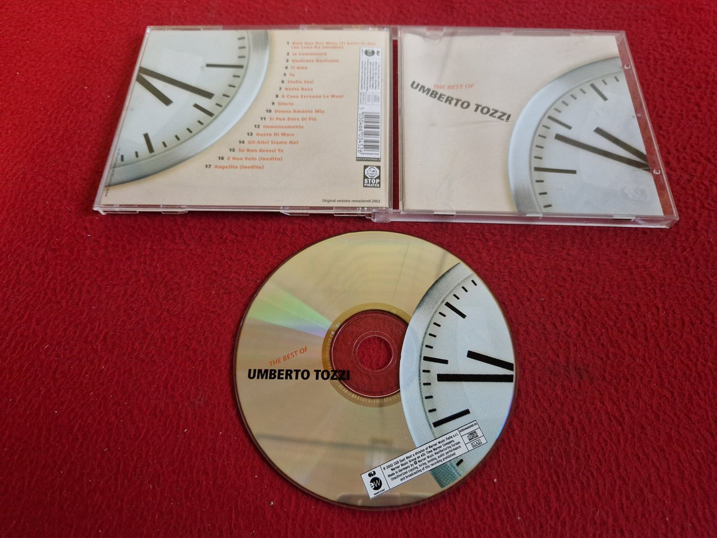 UMBERTO TOZZI THE BEST OF CD