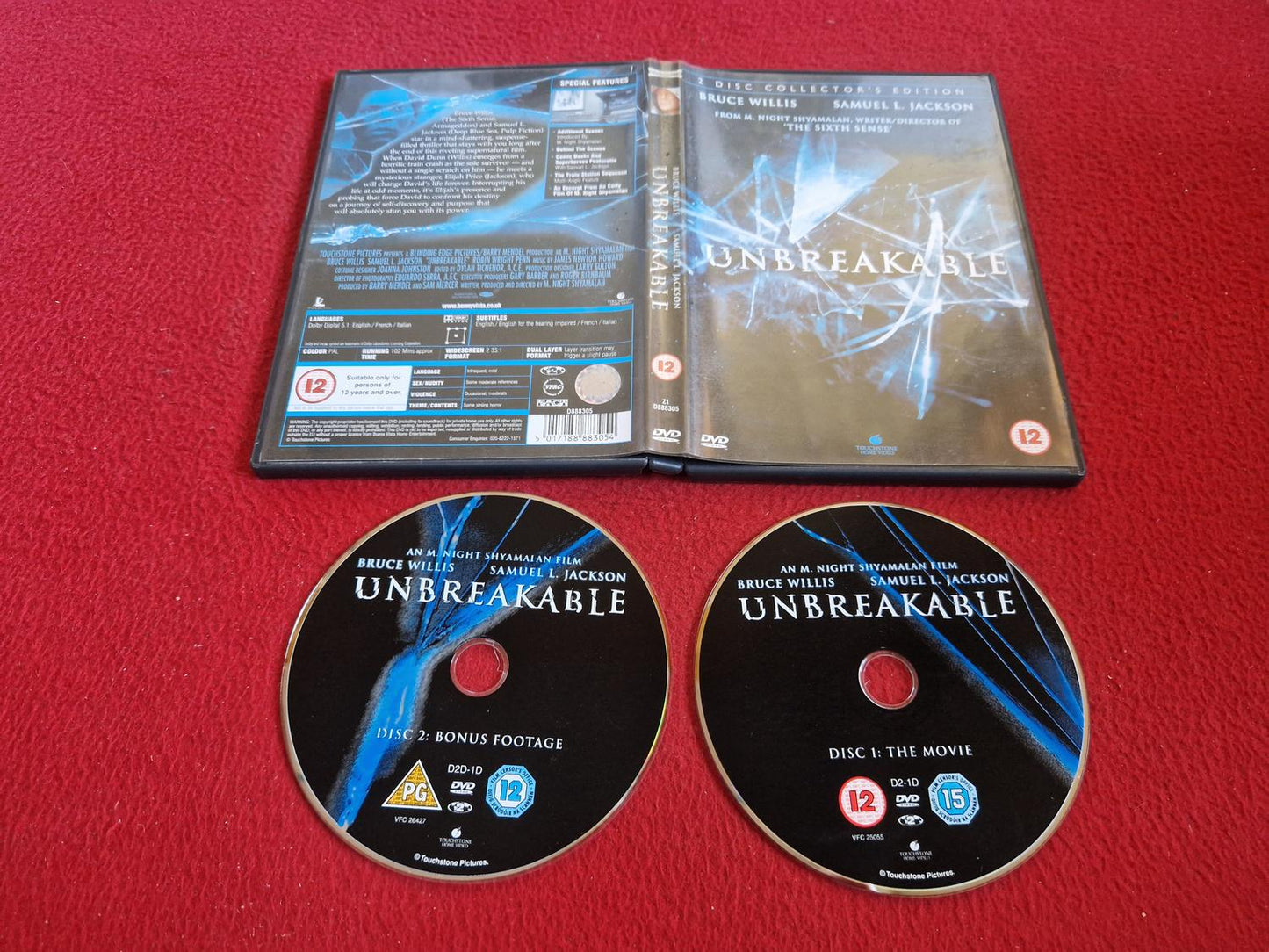 UNBREAKABLE DVD