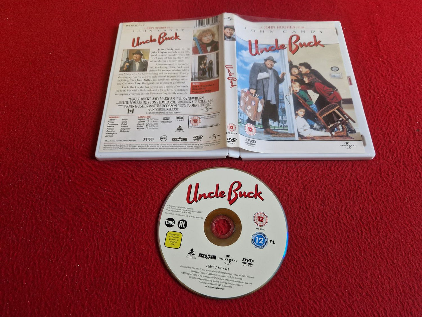 UNCLE BUCK DVD