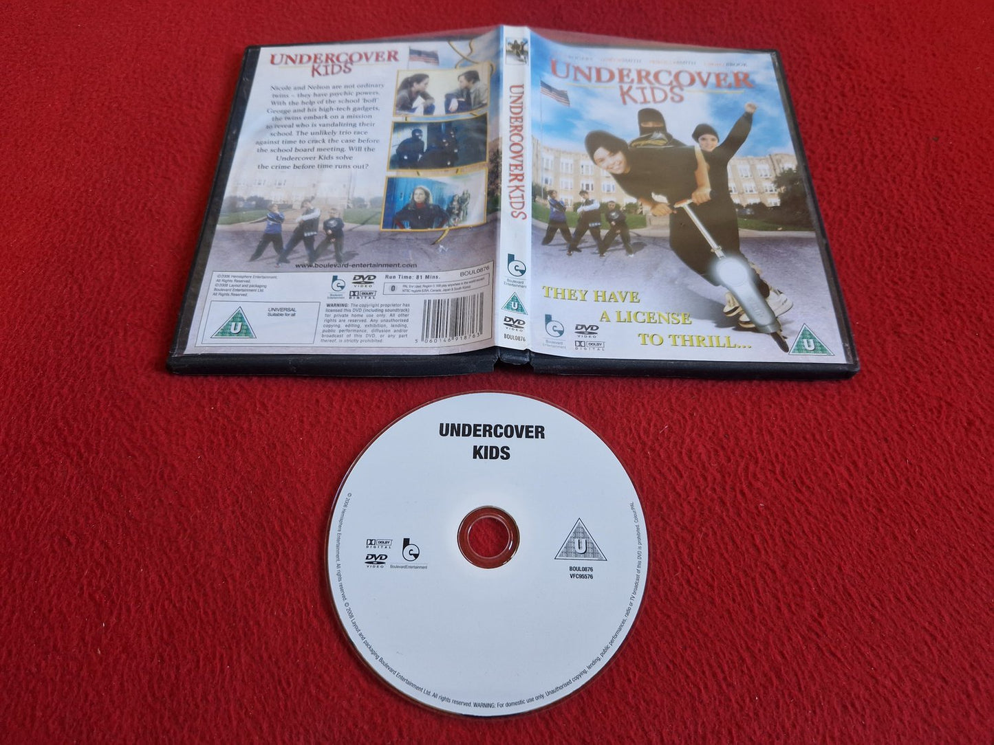 UNDERCOVER KIDS DVD