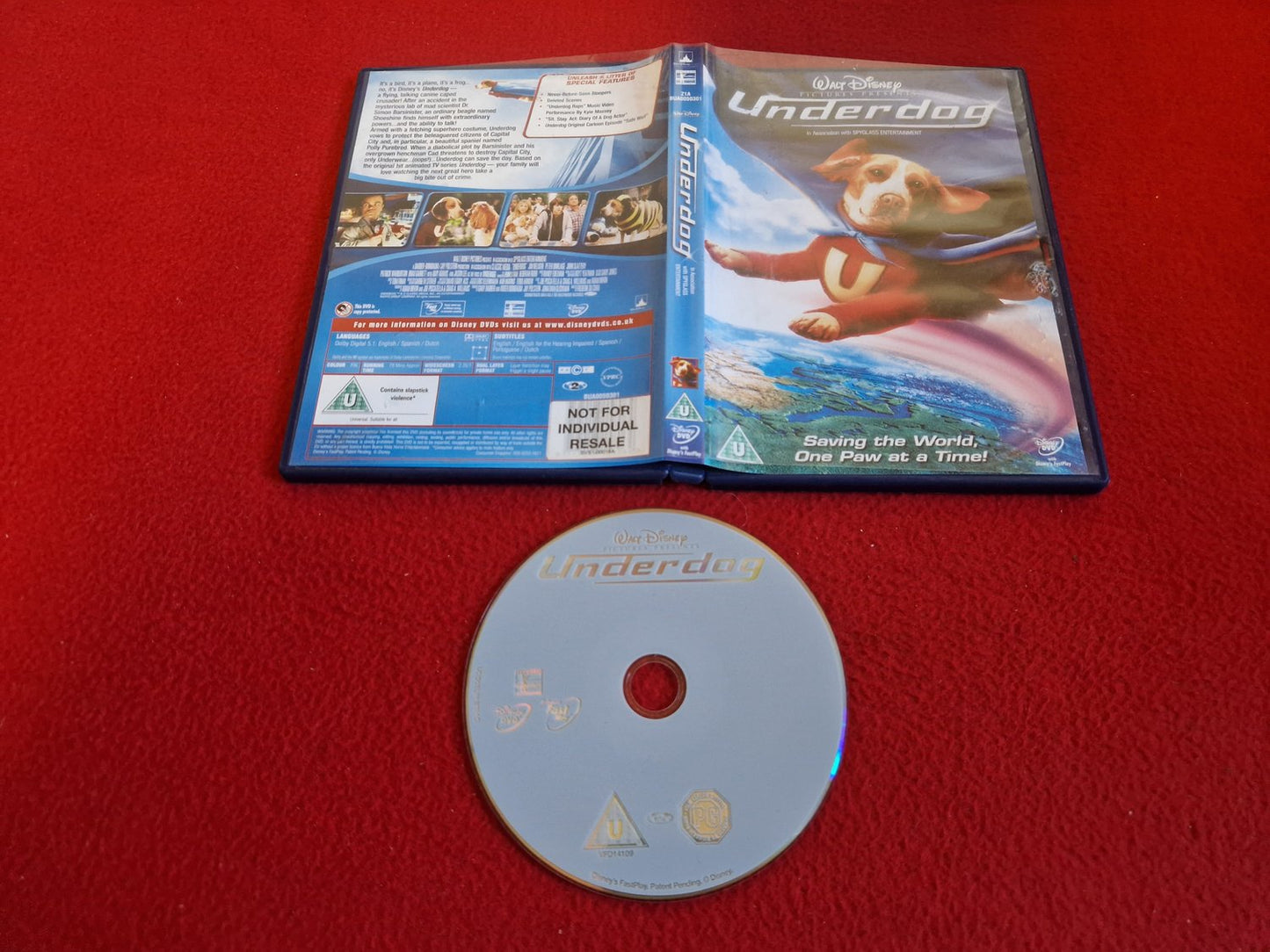 UNDERDOG DVD