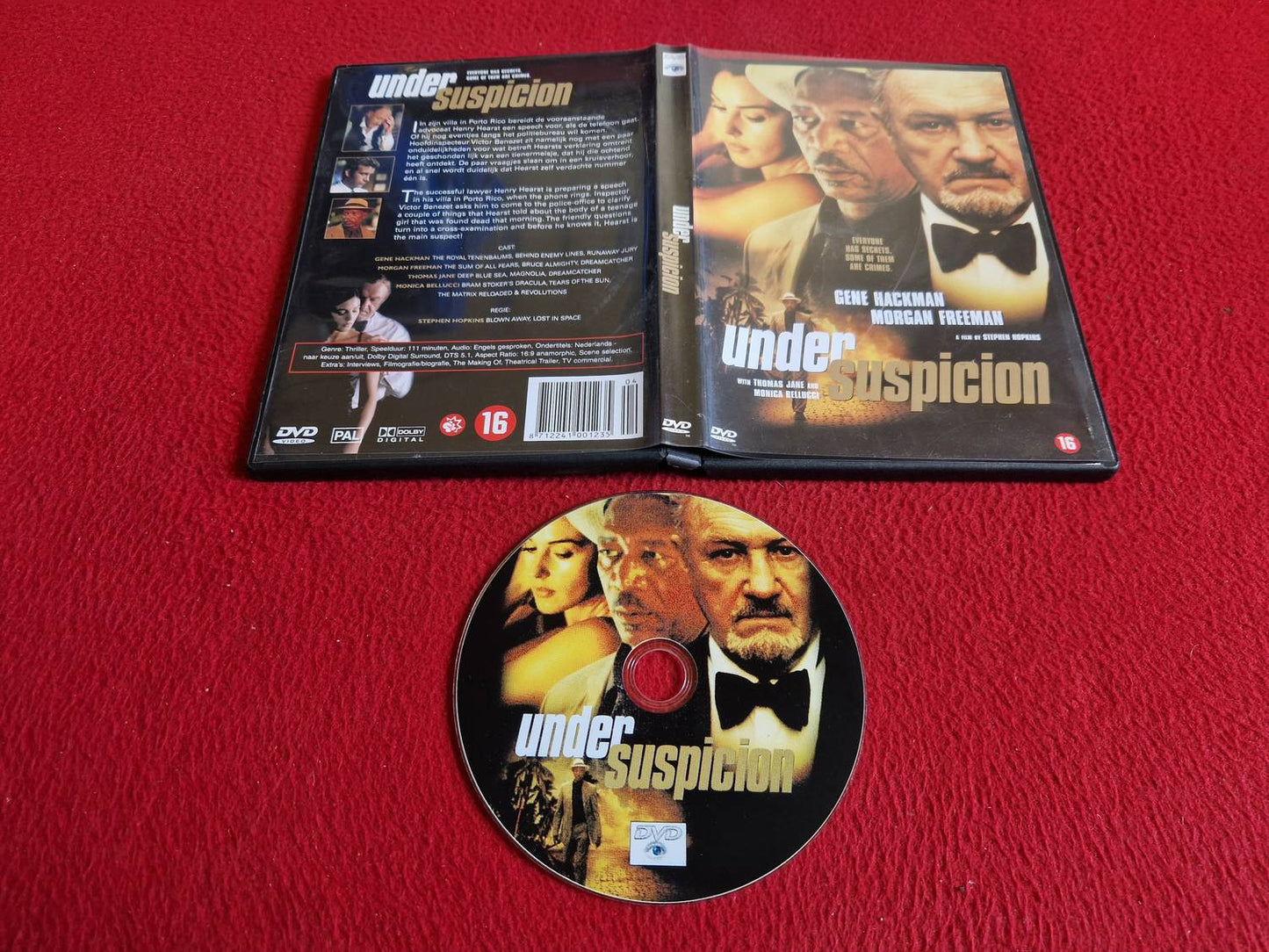 UNDER SUSPICION DVD