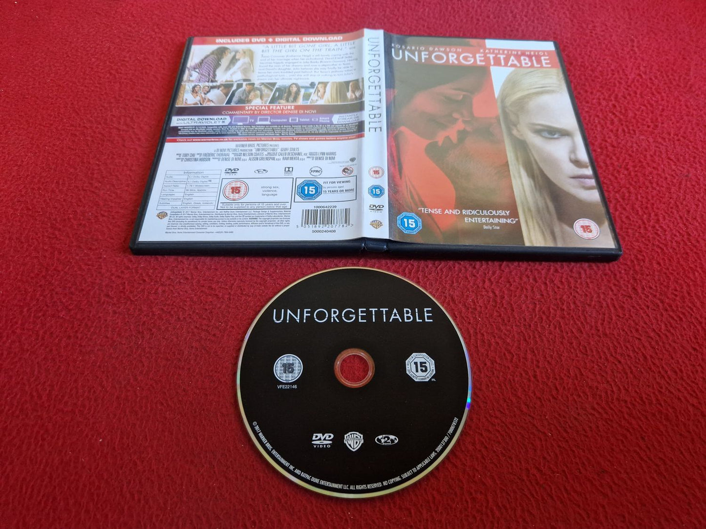 UNFORGETTABLE DVD