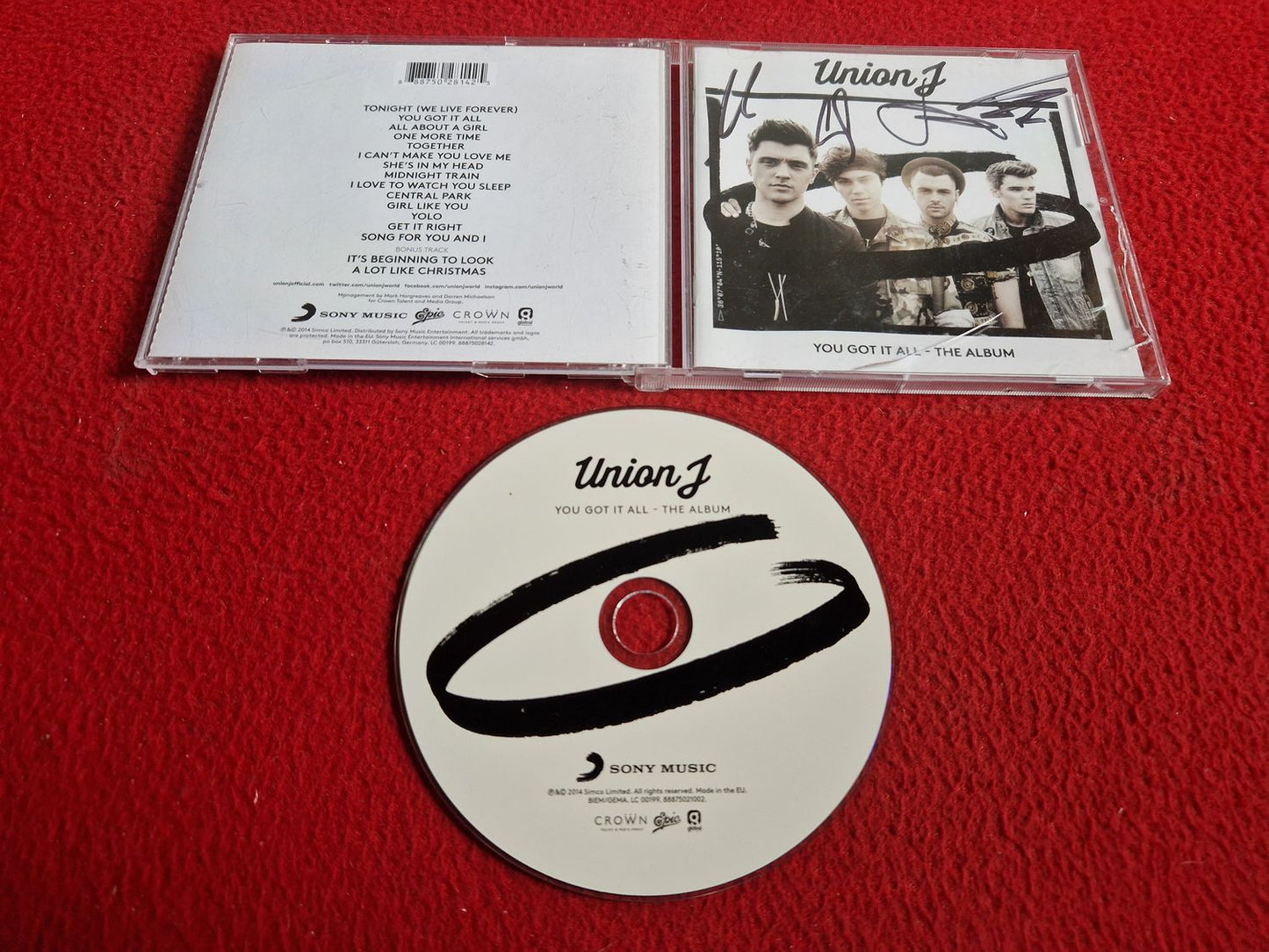 UNION J YOU GOT IT ALL THE ALBUM CD